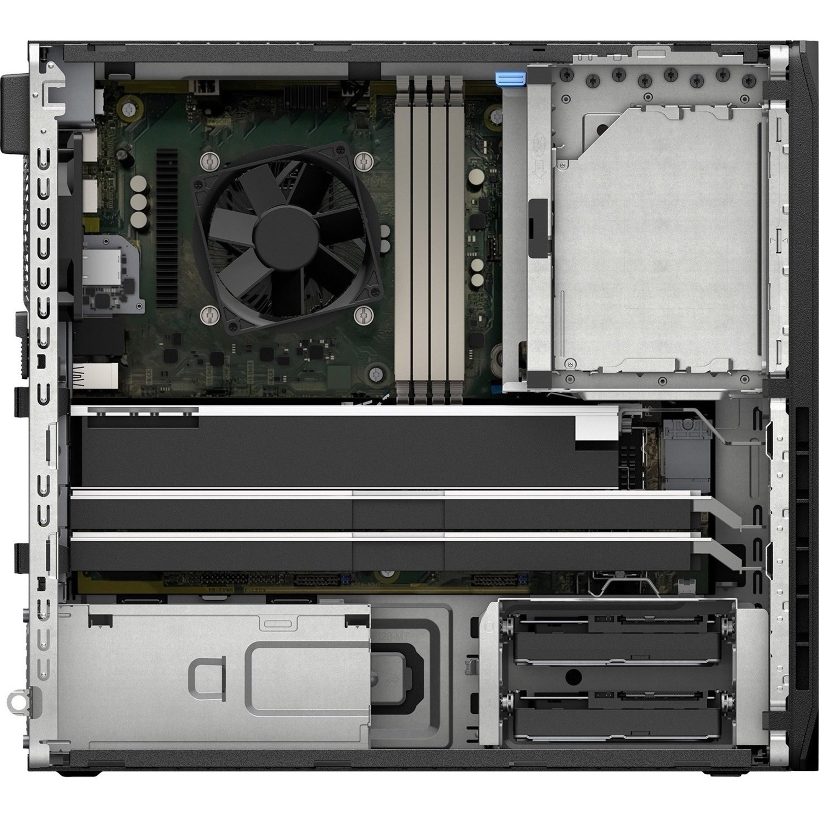HP Z2 G5 Workstation - 1 Core i7 10th Gen i7-10700 - vPro Technology - 32 GB - 512 GB SSD - Tower - Black - Intel W480 Chip - Serial ATA/600 Controller - 0, 1 RAID Levels - Intel Optane Memory Ready - Gigabit Ethernet — alternate image3