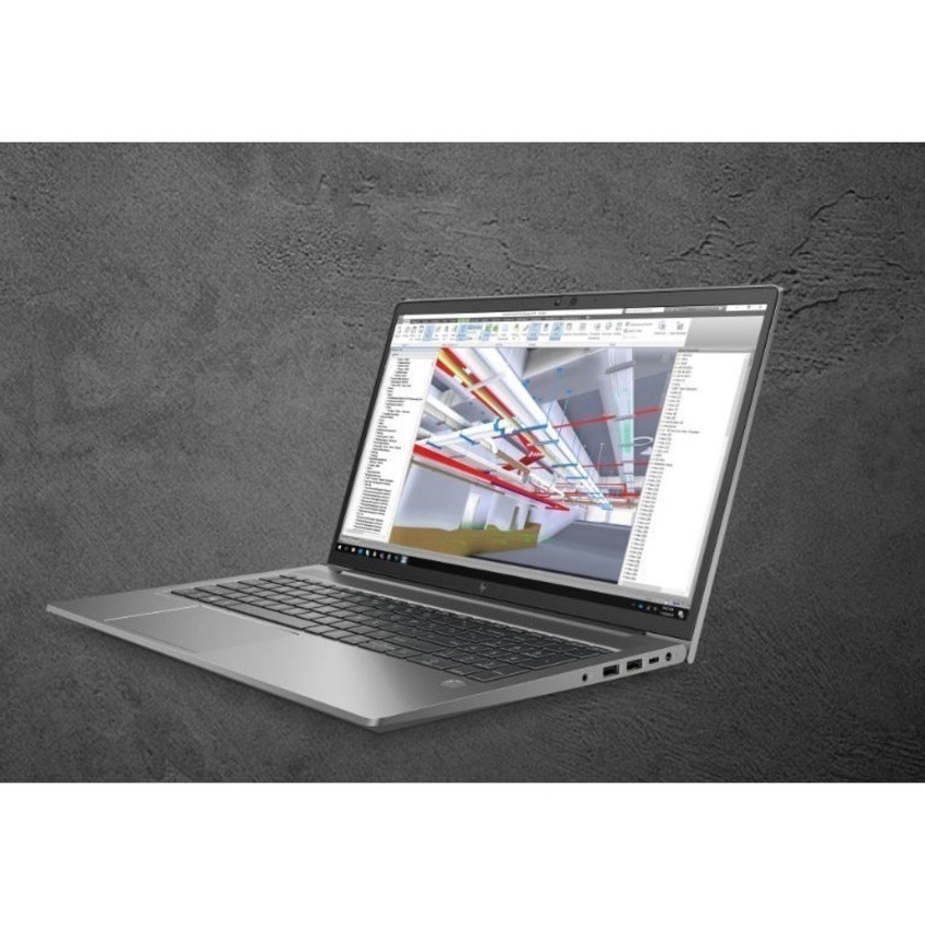 HP ZBook Power G8 15.6" Mobile Workstation - 60 Hz - Intel Core i7 11th Gen i7-11850H - vPro Technology - 64 GB - 512 GB SSD - Intel WM 590 Chip - In-plane Switching (IPS) Technology - 12 Hours Battery Run Time - IEEE 802.11ax Wireless LAN Standard — alternate image3