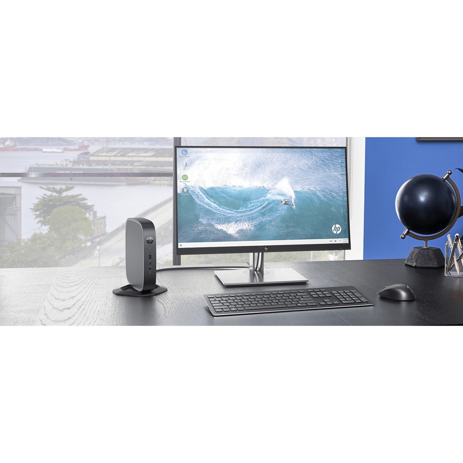 HP t540 Thin Client Ryzen R1305G Dual-core (2 Core) 1.50 GHz - Intel Chip - 8 GB RAM DDR4 SDRAM - 128 GB Flash - 128 GB SSD - Gigabit Ethernet - Windows 10 IoT Enterprise - IEEE 802.11ax - DisplayPort - Network (RJ-45) - 6 Total USB Port(s) - 2 USB 2.0 Port(s) - USB Type-C - 45 W — alternate image10