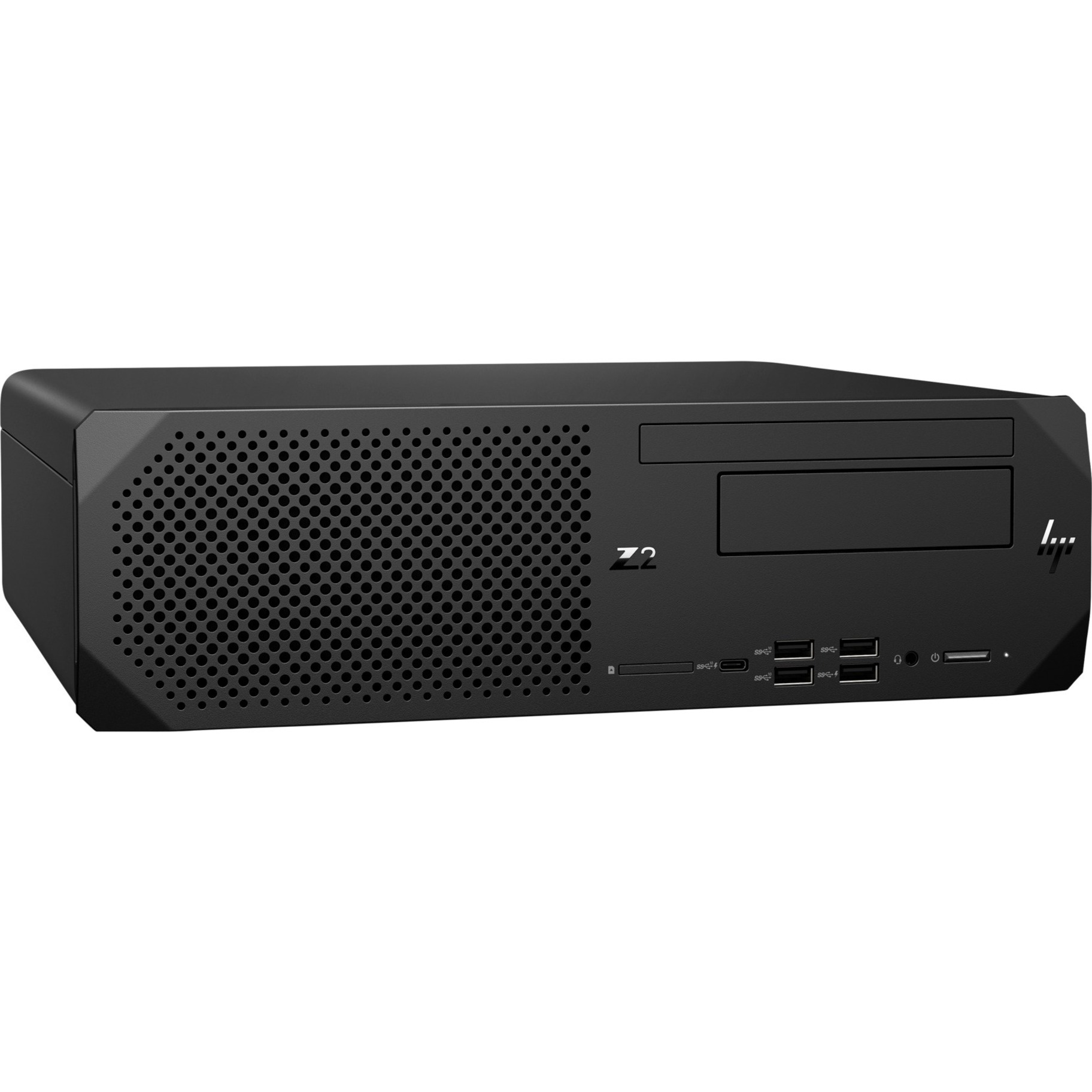 HP Z2 G5 Workstation - 1 Xeon W W-1270P - vPro Technology - 32 GB - 512 GB SSD - Small Form Factor - Black - Intel W480 Chip - Serial ATA/600 Controller - 0, 1 RAID Levels - Intel Optane Memory Ready - Gigabit Ethernet — right