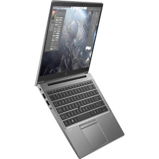 HP ZBook Firefly 14 G8 14" Mobile Workstation - Full HD - 60 Hz - Intel Core i7 11th Gen i7-1185G7 - vPro Technology - 16 GB - 256 GB SSD - Intel Chip - 1920 x 1080 - Windows 10 Pro - Iris Xe Graphics - In-plane Switching (IPS) Technology - 14 Hours Battery Run Time - IEEE 802.11ax Wireless LAN Standard — alternate image2