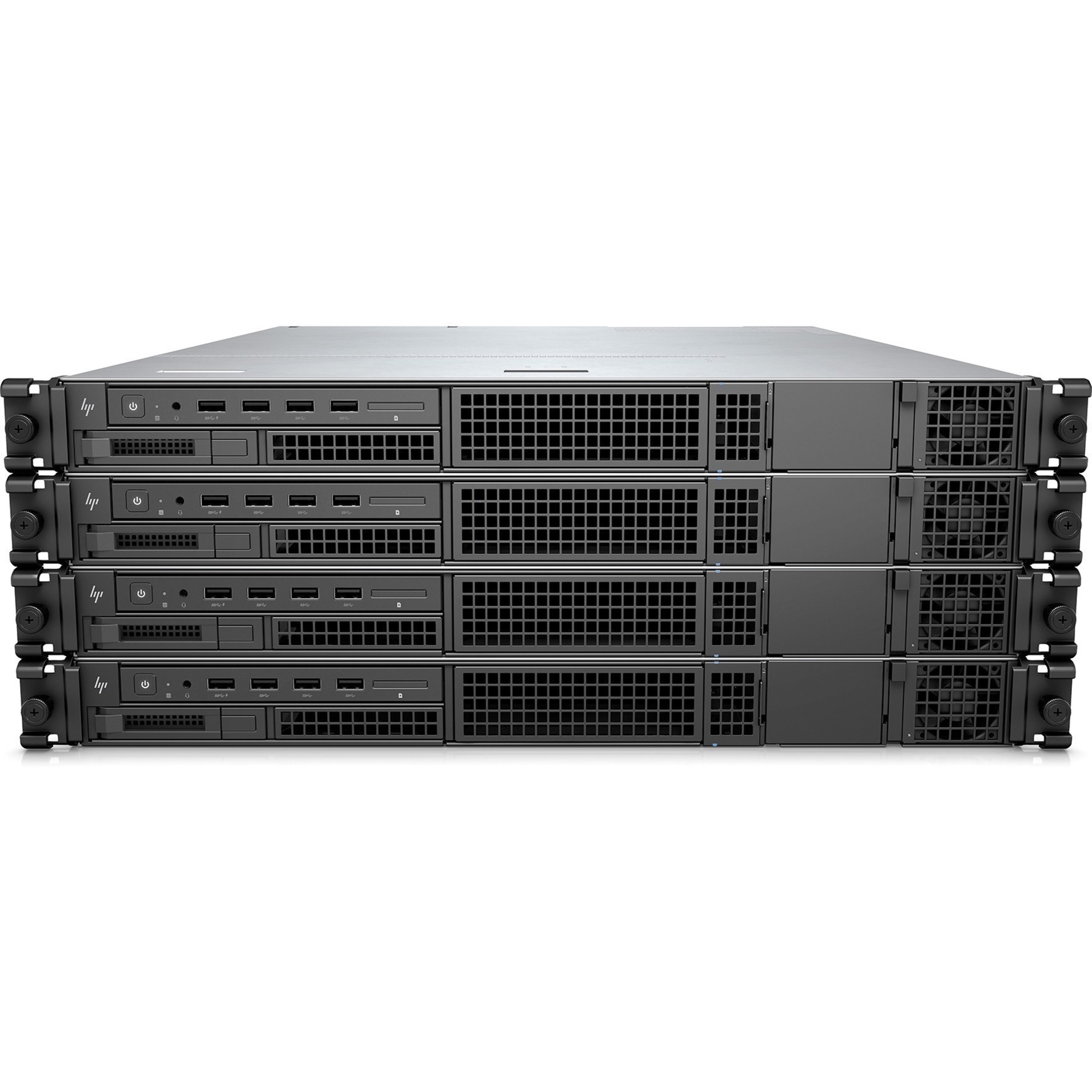 HP ZCentral 4R Workstation - Xeon W-2295 - vPro Technology - 128 GB - Rack-mountable - Intel C422 Chip - Serial ATA/600 Controller - 0, 1, 10 RAID Levels - Gigabit Ethernet, 10 Gigabit Ethernet — alternate image1