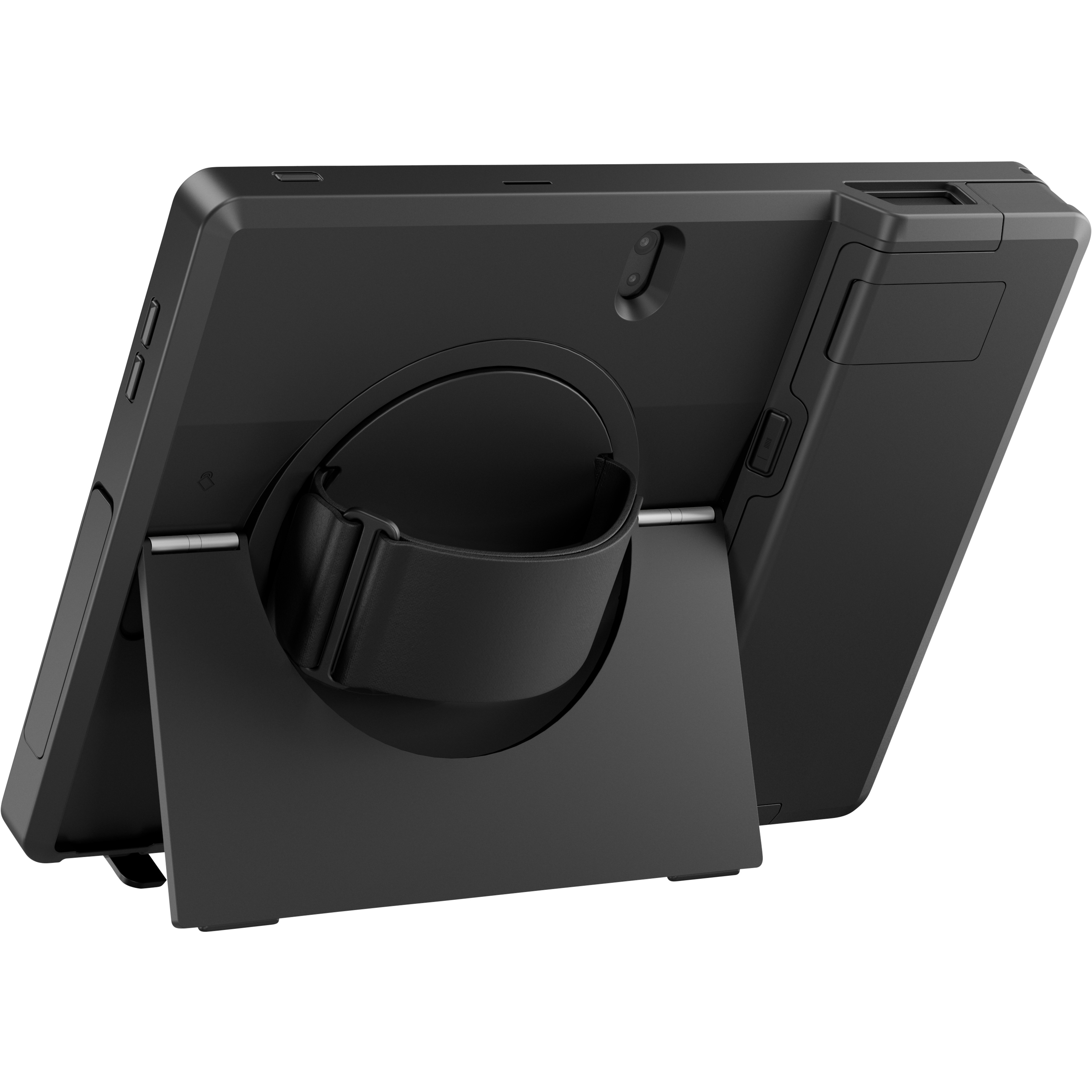 HP Rugged Carrying Case HP Mobile POS - Black - Scratch Resistant, Drop Resistant, Dust Resistant, Spill Resistant, Water Resistant, Damage Resistant - Hand Strap, Shoulder Strap - 1.1" Height x 9.8" Width x 7.3" Depth