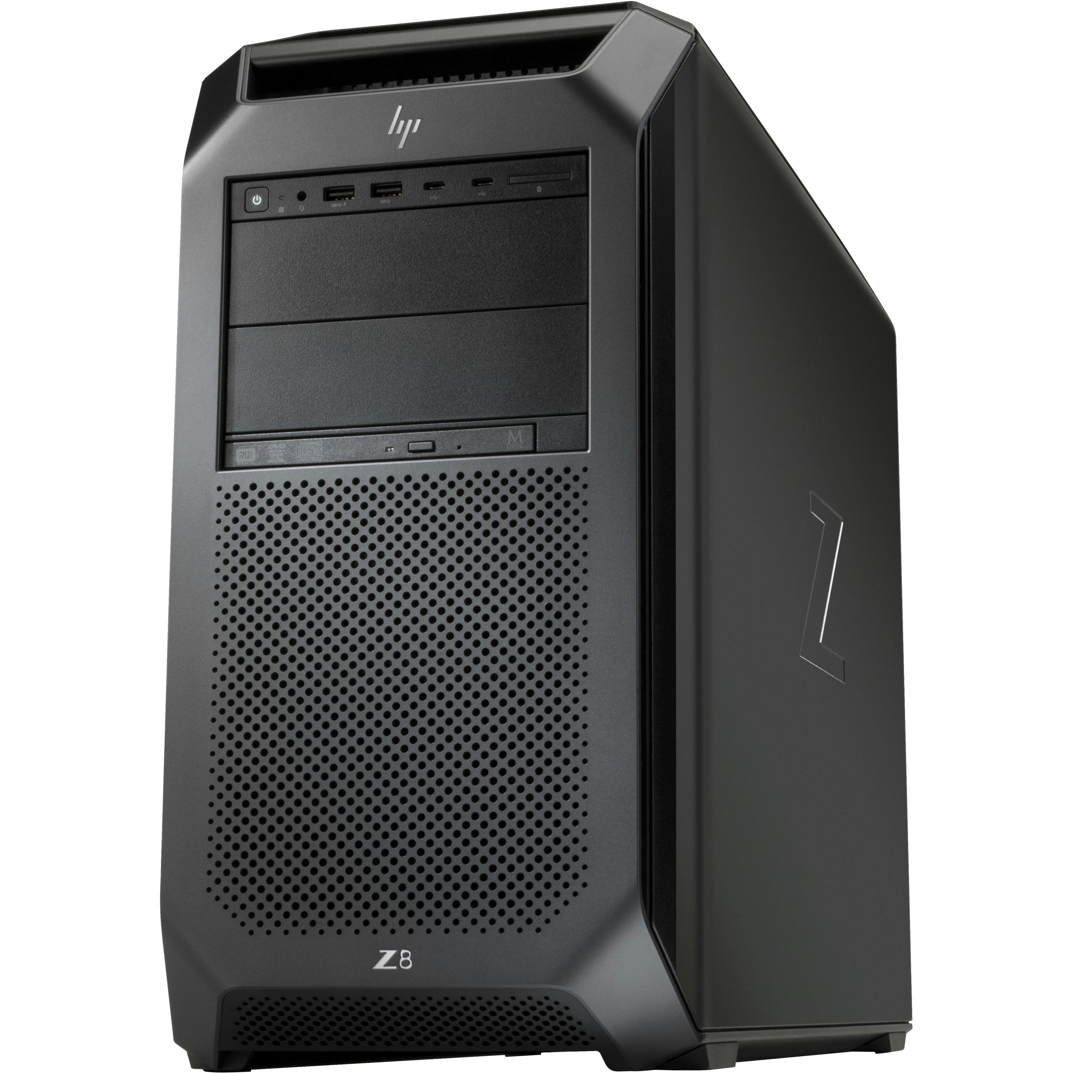 HP Z8 G4 Workstation - Xeon Silver 4114 - 128 GB - Mini-tower - Black - Serial ATA/600 Controller - 0, 1, 5, 10 RAID Levels - Gigabit Ethernet