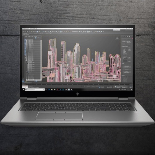 HP ZBook Fury 17 G7 17.3" Mobile Workstation - Intel Core i7 10th Gen i7-10850H - vPro Technology - 64 GB - In-plane Switching (IPS) Technology - 15.75 Hours Battery Run Time — alternate image2