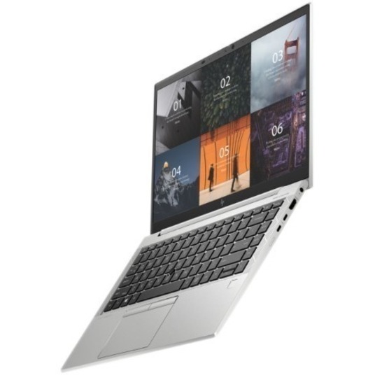 HP EliteBook 840 Aero G8 14" Notebook - 5G - 60 Hz - Intel Core i7 11th Gen i7-1185G7 - 32 GB - 512 GB SSD - Intel Chip - LTE - In-plane Switching (IPS) Technology, Sure View - Front Camera/Webcam - 14.75 Hours Battery Run Time - IEEE 802.11ax Wireless LAN Standard — alternate image2