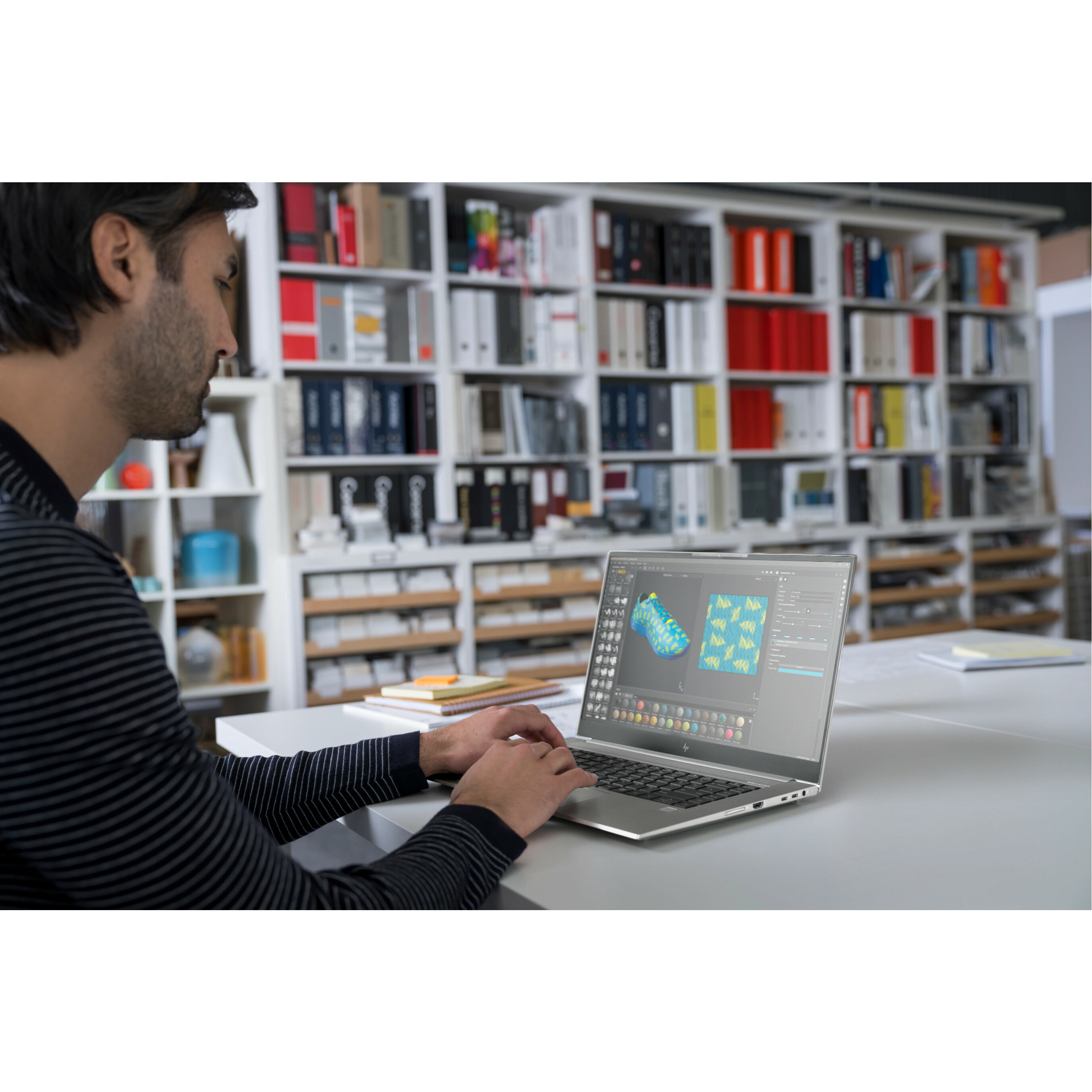 HP ZBook Studio G7 15.6" Mobile Workstation - 60 Hz - Intel Core i5 10th Gen i5-10400H - vPro Technology - 8 GB - 512 GB SSD - Intel WM490 Chip - 18 Hours Battery Run Time - IEEE 802.11ax Wireless LAN Standard — life style