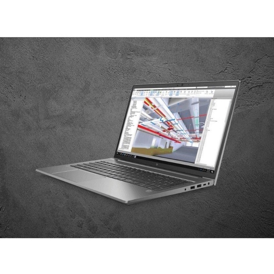 HP ZBook Power G7 15.6" Mobile Workstation - 60 Hz - Intel Core i7 10th Gen i7-10850H - vPro Technology - 32 GB - 512 GB SSD - Intel WM490 Chip - In-plane Switching (IPS) Technology - 15.25 Hours Battery Run Time - IEEE 802.11ax Wireless LAN Standard — alternate image2