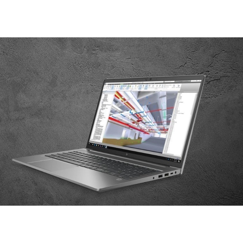 HP ZBook Power G8 15.6" Mobile Workstation - 60 Hz - Intel Core i7 11th Gen i7-11850H - vPro Technology - 16 GB - 512 GB SSD - Intel WM590 Chip - In-plane Switching (IPS) Technology - 12 Hours Battery Run Time - IEEE 802.11ax Wireless LAN Standard — alternate image3