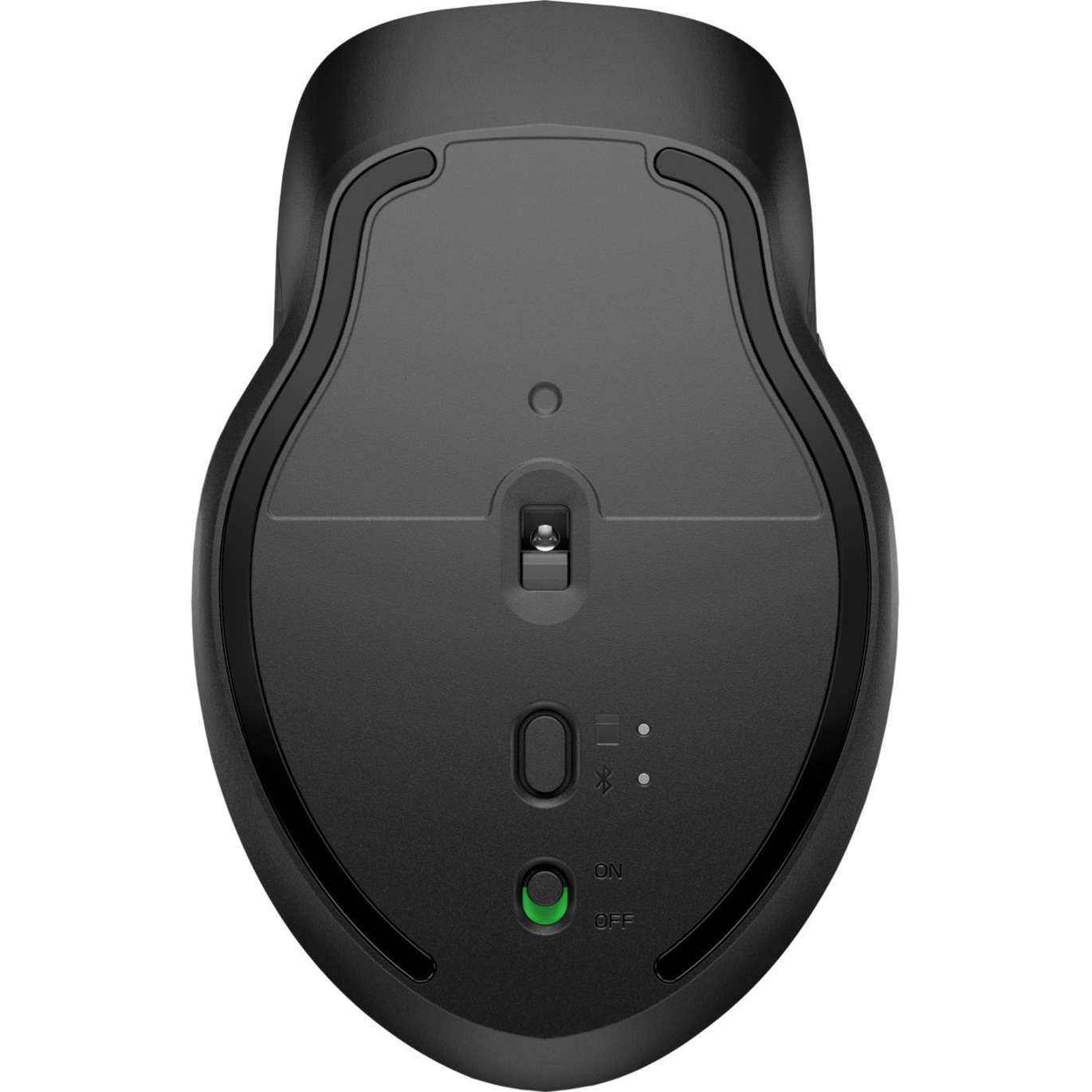 HP 430 Multi-Device Wireless Mouse - Blue Optical - Wireless - Bluetooth/Radio Frequency - Jet Black - USB Type A - 4000 dpi - Scroll Wheel - 5 Button(s) — alternate image3