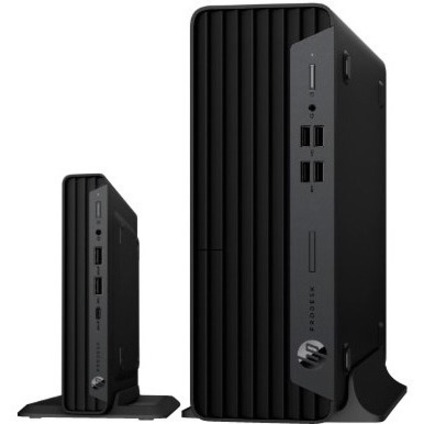 HP Business Desktop ProDesk 400 G6 Desktop Computer - Intel Core i5 10th Gen i5-10500T - vPro Technology - 16 GB - 256 GB PCI Express 3.0 SSD - Desktop Mini - Intel Q470 Chip - Intel UHD Graphics 630 DDR4 SDRAM — alternate image1