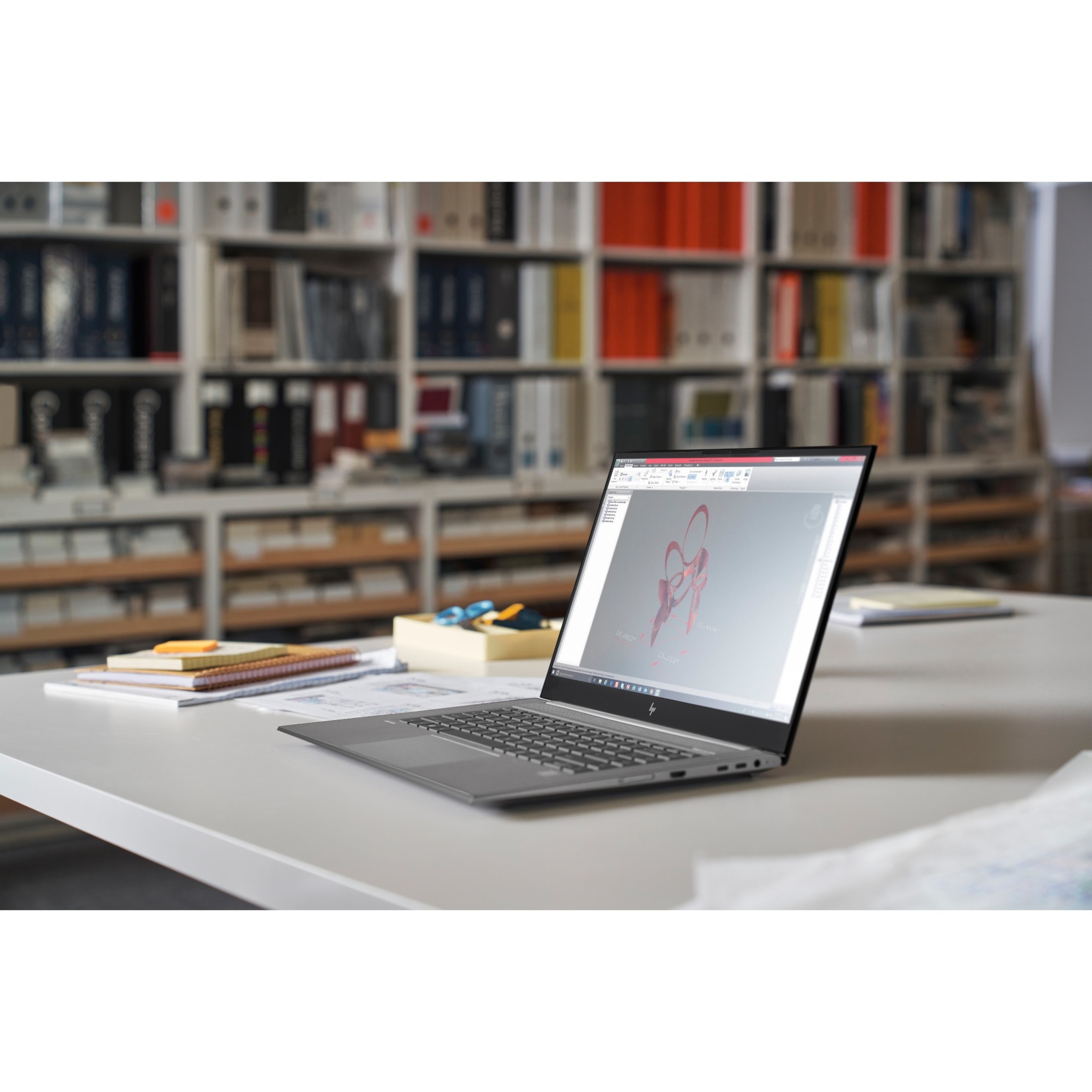 HP ZBook Studio G7 15.6" Mobile Workstation - 60 Hz - Intel Core i9 10th Gen i9-10885H - vPro Technology - 32 GB - 1 TB SSD - Intel WM490 Chip - 18 Hours Battery Run Time - IEEE 802.11ax Wireless LAN Standard — alternate image2