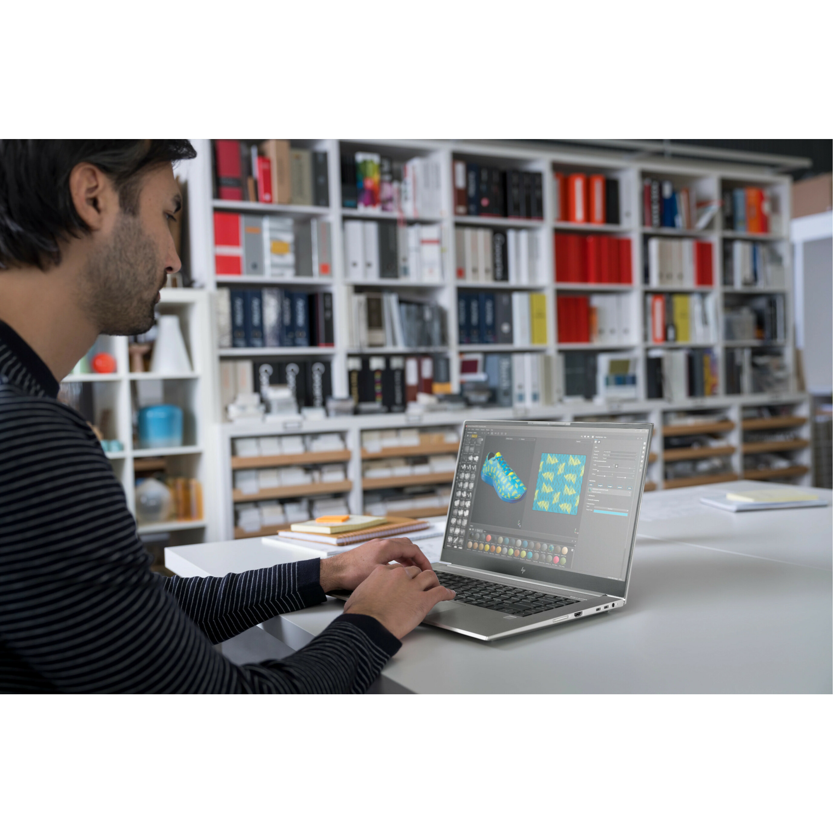 HP ZBook Studio G7 15.6" Mobile Workstation - 60 Hz - Intel Core i9 10th Gen i9-10885H - vPro Technology - 32 GB - 1 TB SSD - Intel WM490 Chip - 18 Hours Battery Run Time - IEEE 802.11ax Wireless LAN Standard — life style
