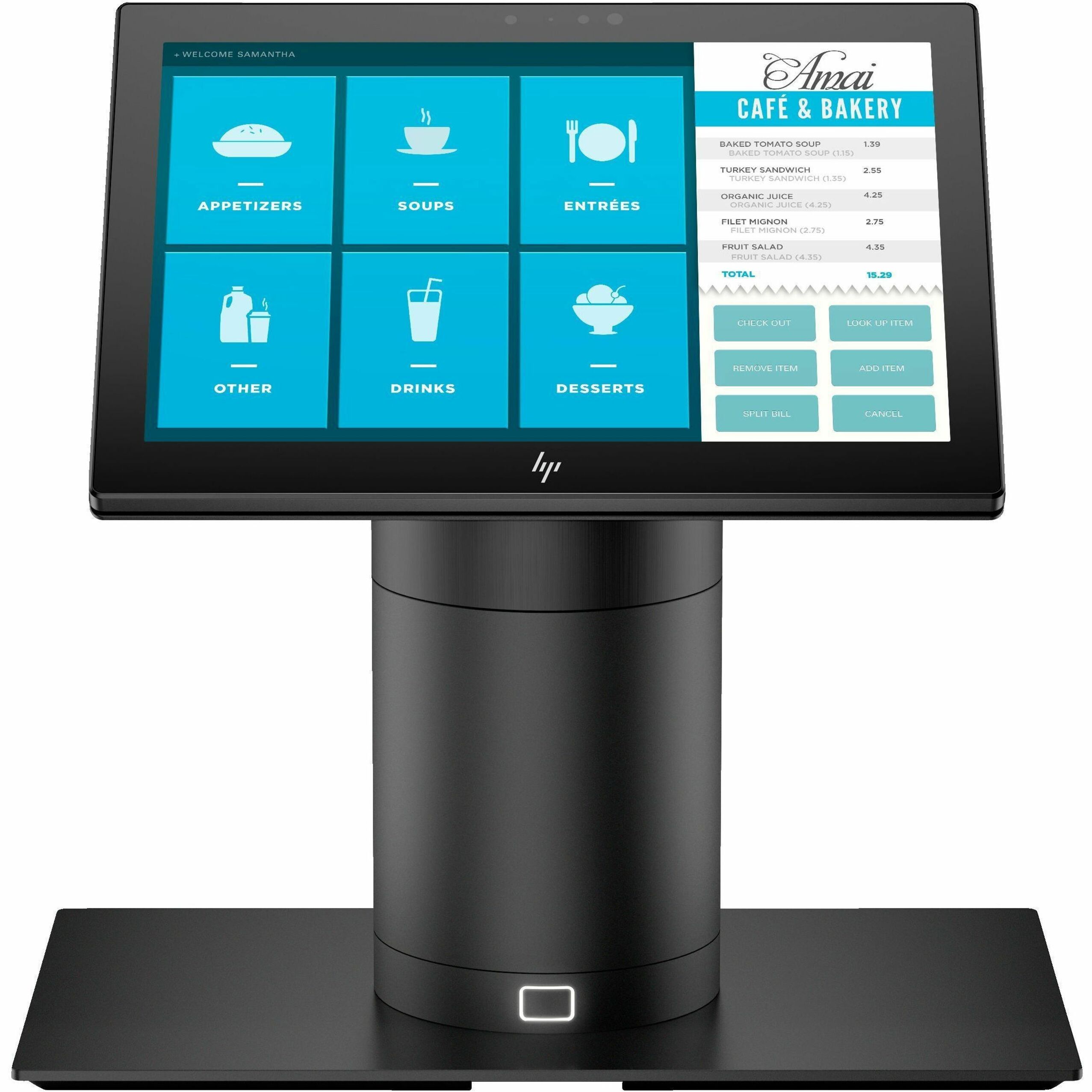 HP Engage Go Mobile POS Terminal - Core i3 i3-1110G4 3.90 GHz - 128 GB SSD PCIe NVMe — alternate image1