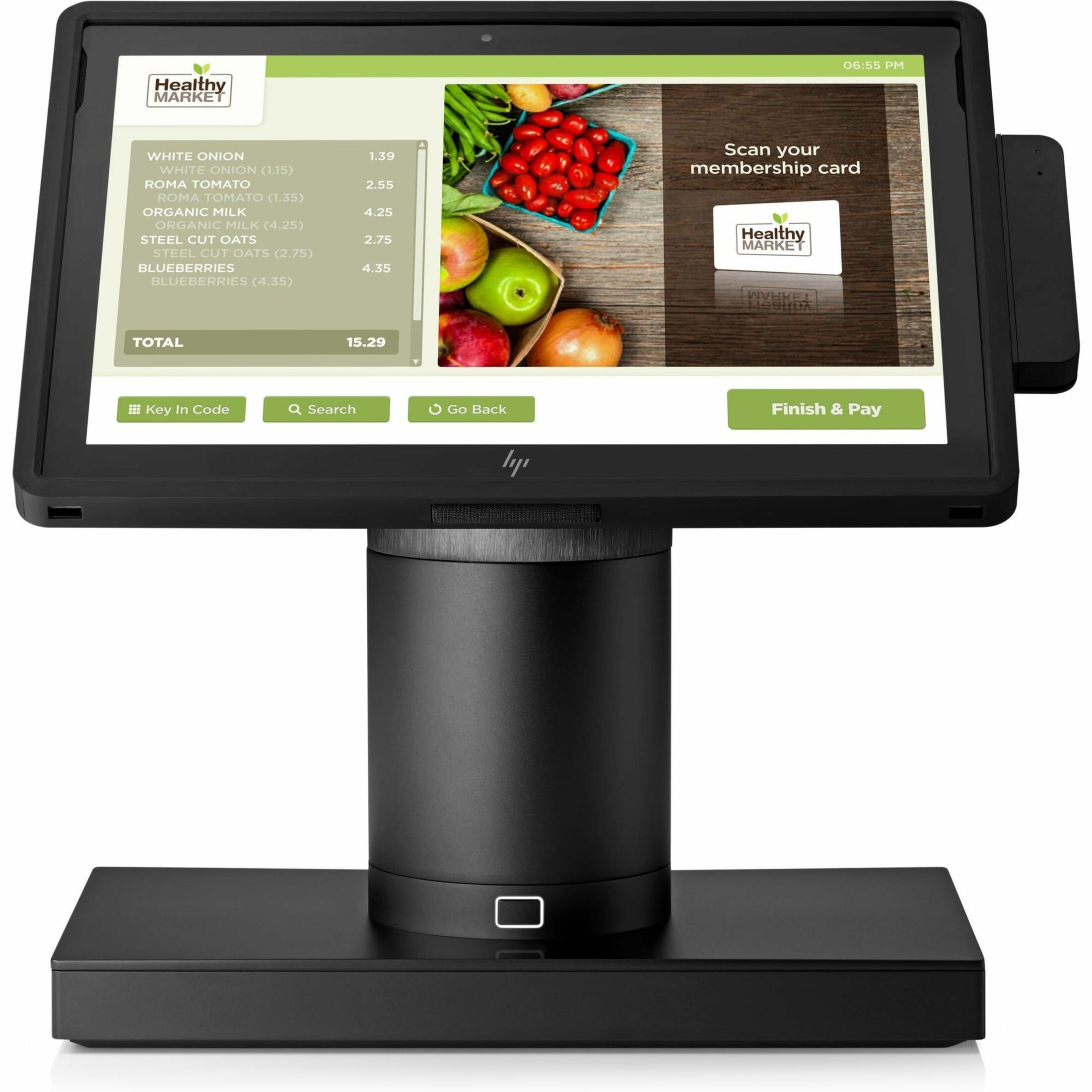 HP Engage Go Mobile POS Terminal - Core i3 i3-1110G4 3.90 GHz - 128 GB SSD PCIe NVMe