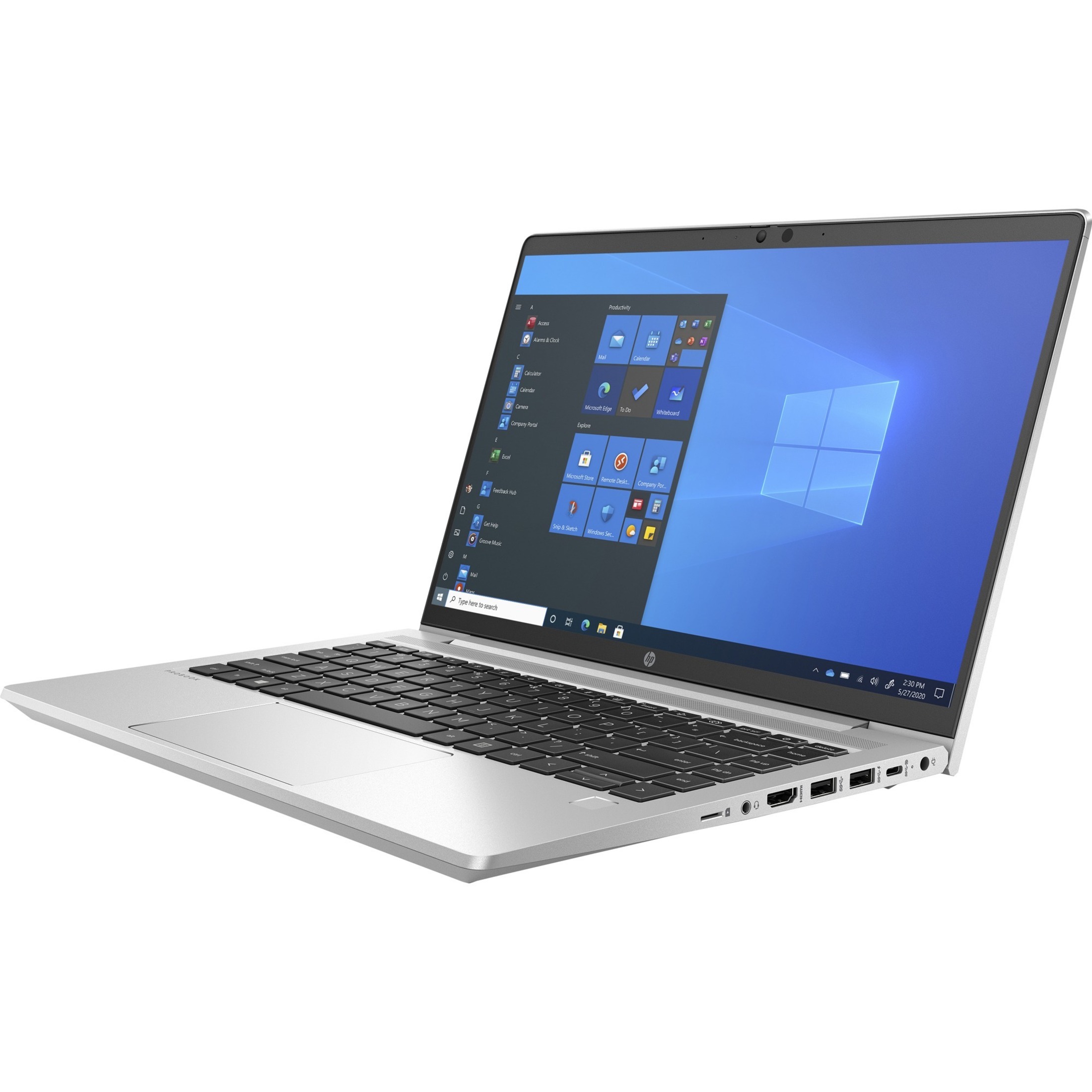 HP ProBook 640 G8 14" Notebook - Intel Core i5 11th Gen i5-1145G7 - 16 GB - 256 GB SSD - Intel Chip - In-plane Switching (IPS) Technology - Front Camera/Webcam - 12.75 Hours Battery Run Time - IEEE 802.11ax Wireless LAN Standard — alternate image1