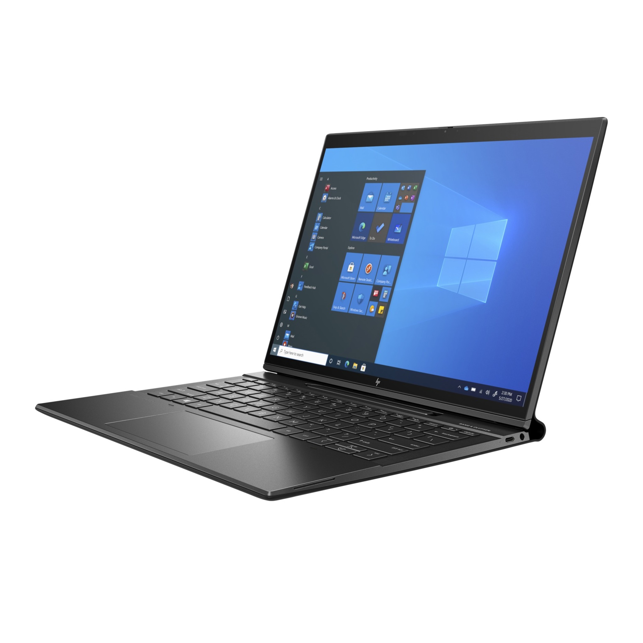 HP Elite Folio 13.5" Touchscreen Rugged Convertible 2 in 1 Notebook - + Kyro 495 - 8 GB - 256 GB SSD - Qualcomm Snapdragon 8cx Chip - LTE Advanced - In-plane Switching (IPS) Technology, Sure View - Front Camera/Webcam