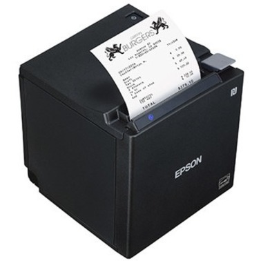 HP TM-m30II Desktop Direct Thermal Printer - Monochrome - Receipt Print - Fast Ethernet - USB - USB Host - With Cutter - 9.84 in/s Mono - 203 dpi - 3.13" Label WidthAutomatic Cutting - For PC, Android, iOS — alternate image2
