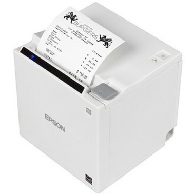 HP TM-m30II Desktop Direct Thermal Printer - Monochrome - Receipt Print - Fast Ethernet - USB - USB Host - With Cutter - 9.84 in/s Mono - 203 dpi - 3.13" Label WidthAutomatic Cutting - For PC, Android, iOS — alternate image1