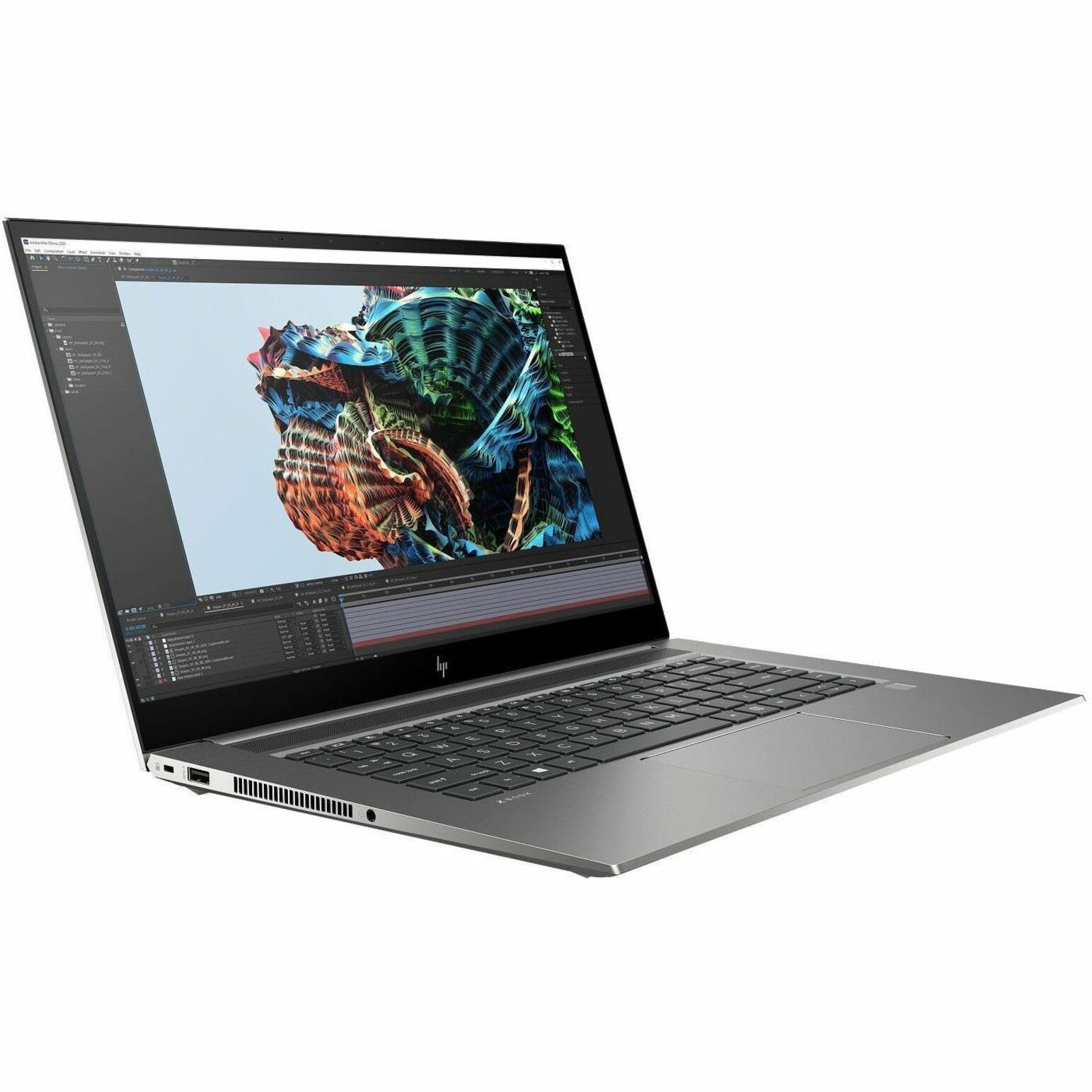 HP ZBook Studio G8 15.6" Mobile Workstation - Intel 11th Gen i7-11850H - 32 GB - 1 TB SSD - Intel WM590 Chip - Intel - Front Camera/Webcam — alternate image1