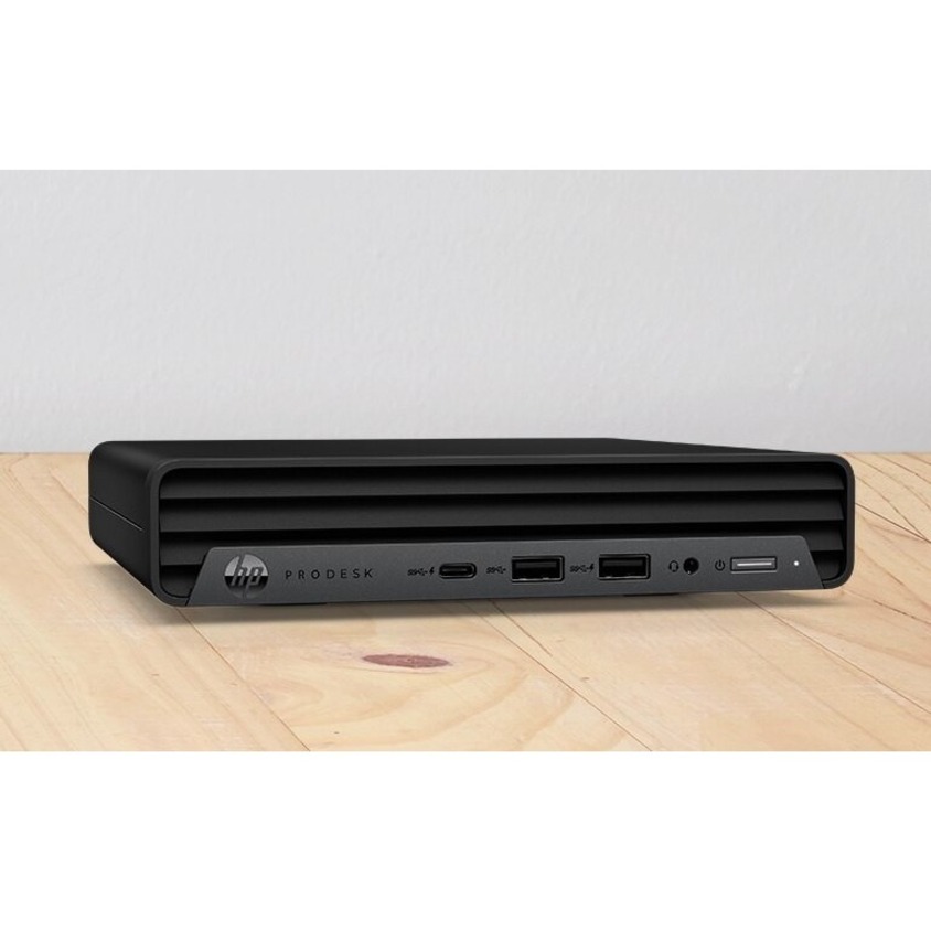 HP Business Desktop ProDesk 600 G6 Desktop Computer - Intel Core i5 10th Gen i5-10500T - vPro Technology - 8 GB - 256 GB SSD - Desktop Mini — alternate image3