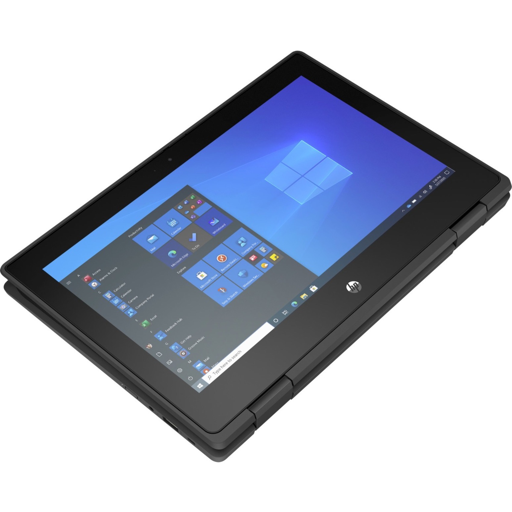 HP ProBook x360 11 G7 EE 11.6" Touchscreen Rugged Convertible 2 in 1 Notebook - Intel Pentium Silver N6000 - 8 GB - 128 GB SSD - Intel Chip - Front Camera/Webcam - 11.50 Hours Battery Run Time - IEEE 802.11a/b/g/n/ac Wireless LAN Standard — alternate image3