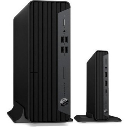 HP Business Desktop ProDesk 400 G6 Desktop Computer - Intel Core i5 10th Gen i5-10600T - vPro Technology - 16 GB - 256 GB PCI Express NVMe 3.0 SSD - Desktop Mini - Intel Q470 Chip - Intel UHD Graphics 630 DDR4 SDRAM