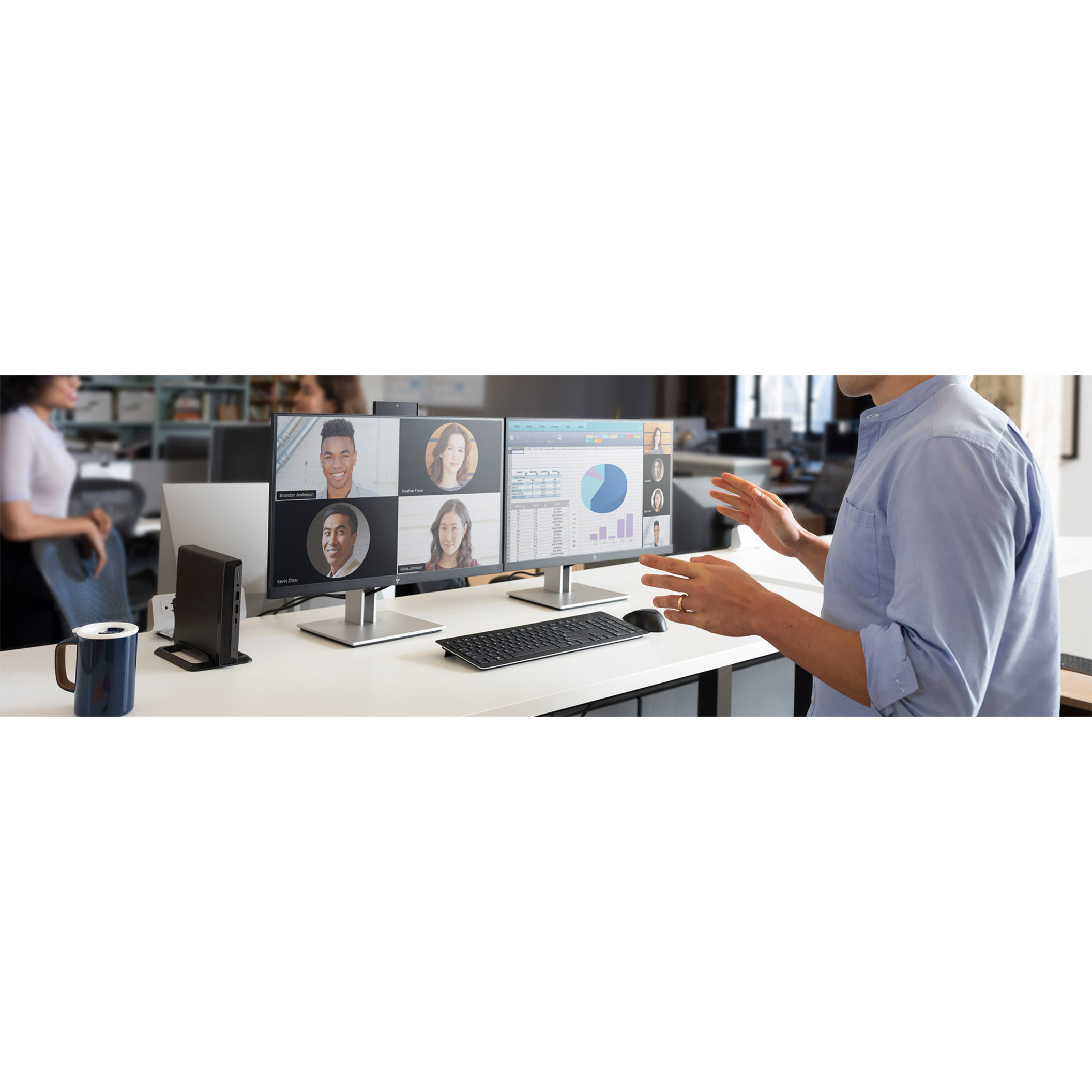 HP EliteDesk 800 G6 Desktop Computer - Intel Core i7 10th Gen i7-10700T - vPro Technology - 8 GB - 256 GB PCI Express NVMe 3.0 SSD - Desktop Mini - Intel Q470 Chip - Intel UHD Graphics 630 DDR4 SDRAM — life style