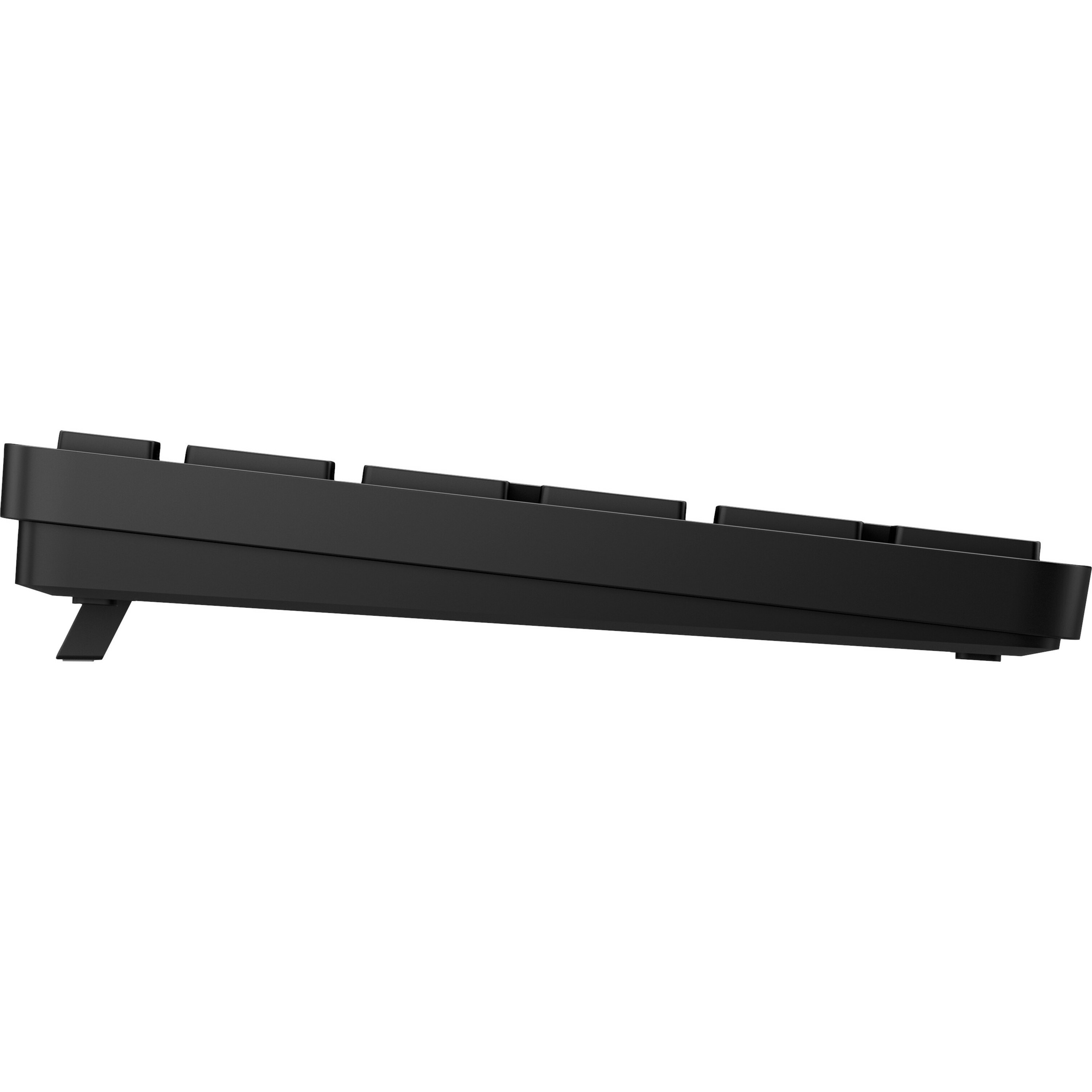 HP 455 Programmable Wireless Keyboard - Wireless Connectivity - RF - 2.40 MHz - English (US) - Notebook - PC - AA Battery Size Supported - Black — alternate image1