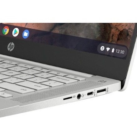 HP Pro c645 14" Chromebook - AMD Ryzen 3 3250C - 8 GB - 64 GB Flash Memory - AMD Chip - ChromeOS - AMD Radeon Graphics - 10 Hours Battery Run Time - IEEE 802.11ax Wireless LAN Standard — alternate image1