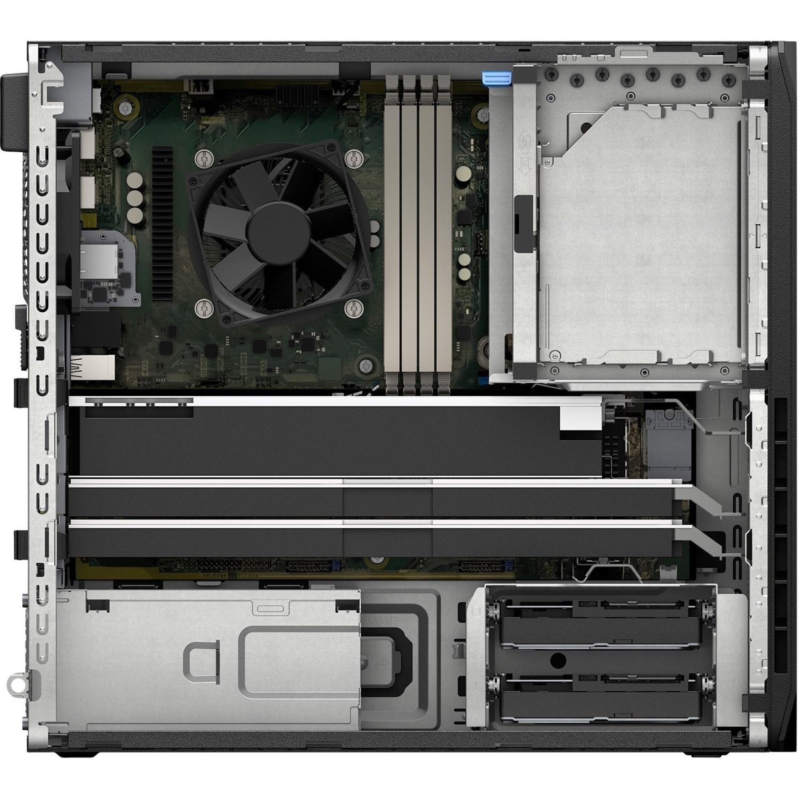 HP Z2 G5 Workstation - 1 Core i5 10th Gen i5-10600 - 16 GB - 256 GB SSD - Serial ATA/600 Controller - 0, 1 RAID Levels - Gigabit Ethernet — alternate image1