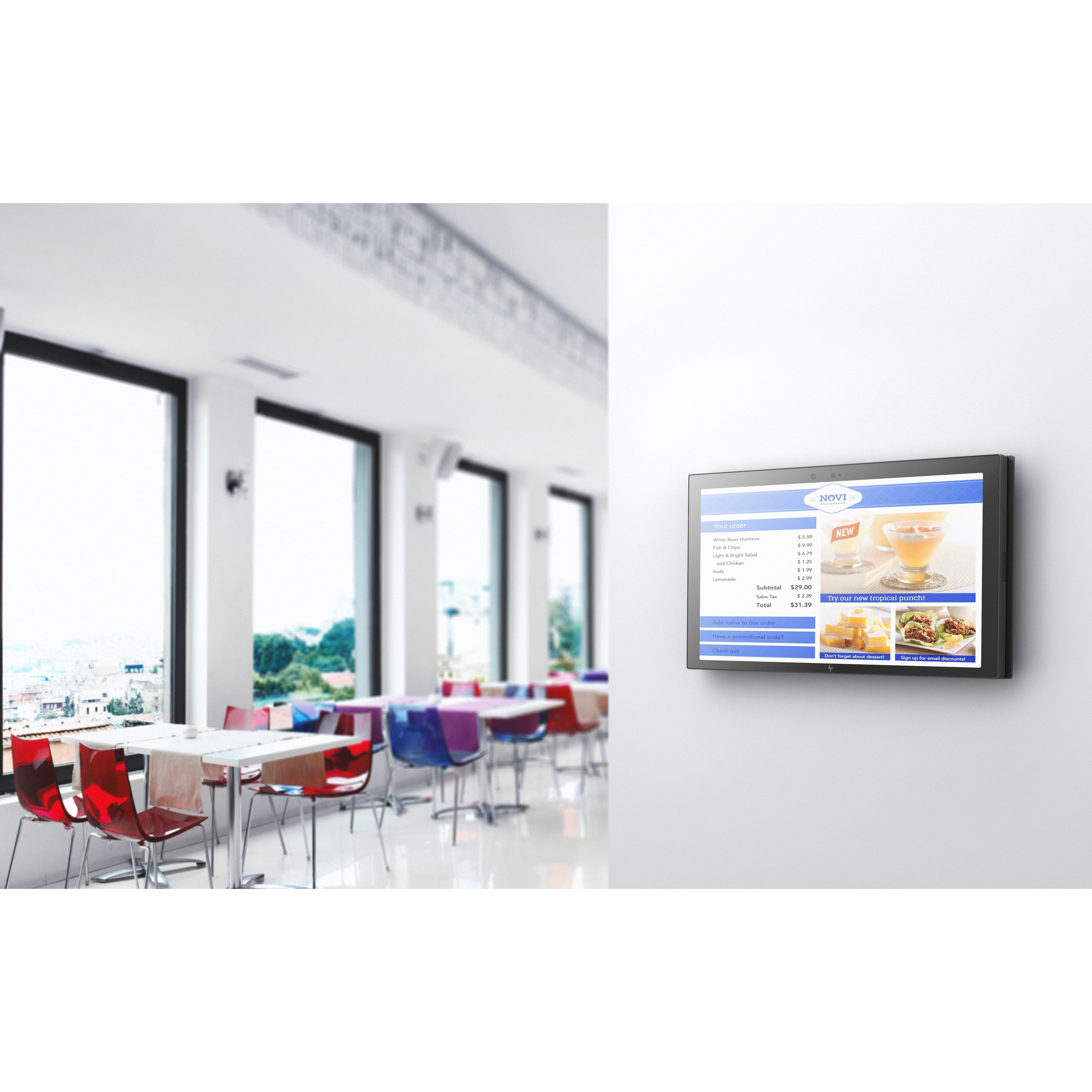 HP Engage One Pro AIO System - Core i3 3.20 GHz - 8 GB DDR4 SDRAM - 128 GB SSD PCIe NVMe - Windows 10 IoT — alternate image4
