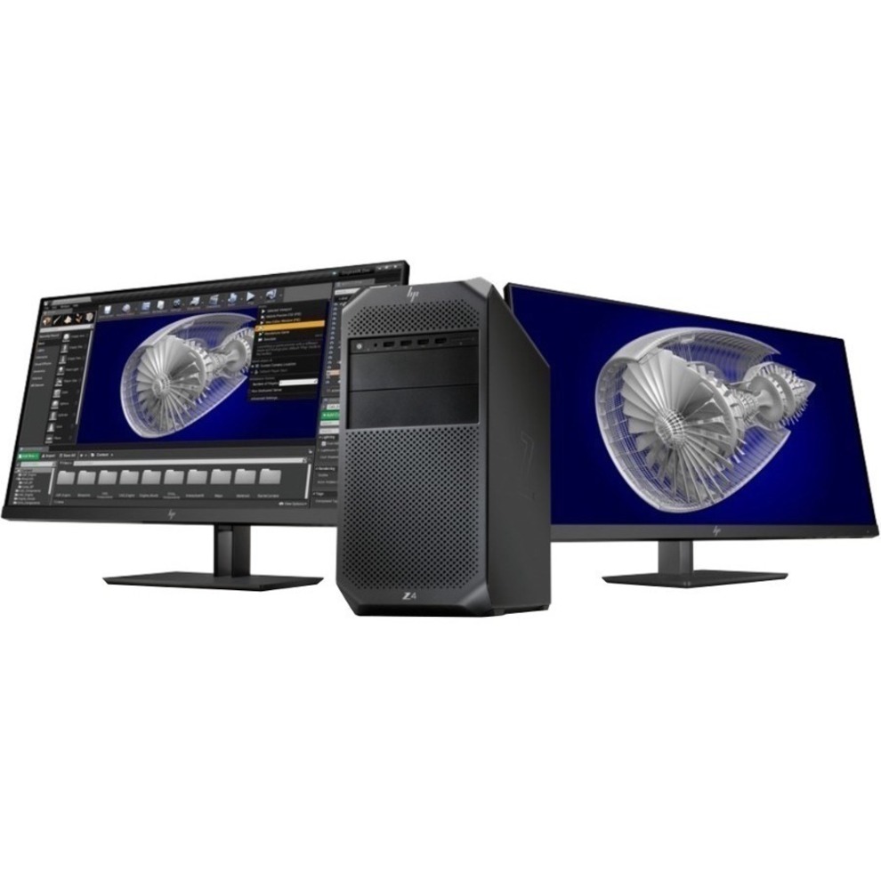 HP Z4 G4 Workstation - 1 Xeon Silver 2nd Gen 4214R - 192 GB - 512 GB SSD - Serial ATA/600 Controller - 0, 1, 5, 10 RAID Levels - Gigabit Ethernet — alternate image12