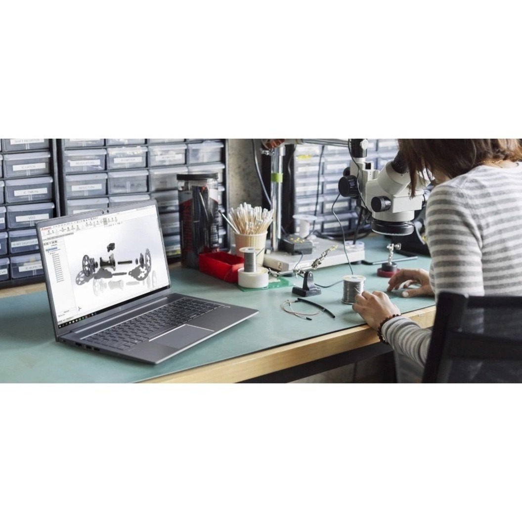 HP ZBook Power G8 15.6" Mobile Workstation - 60 Hz - Intel Core i7 11th Gen i7-11850H - vPro Technology - 32 GB - 512 GB SSD - Intel WM590 Chip - In-plane Switching (IPS) Technology - 12 Hours Battery Run Time - IEEE 802.11ax Wireless LAN Standard — alternate image5