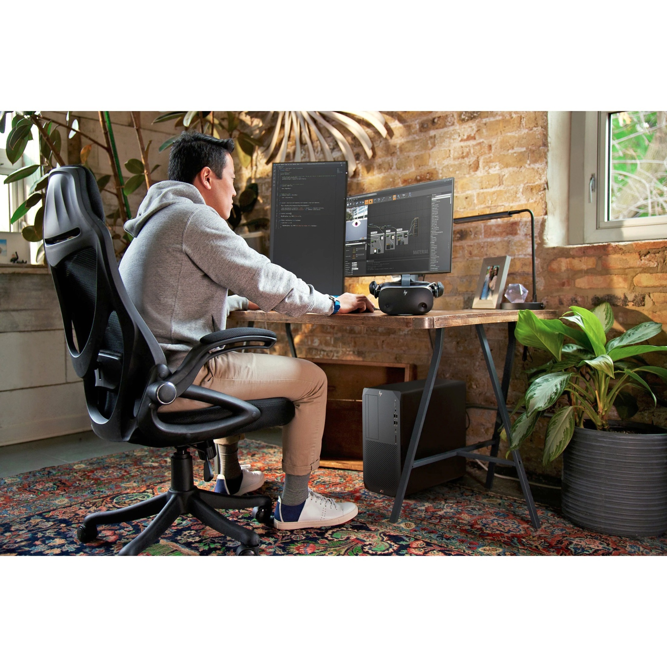 HP Z2 G8 Workstation - 1 Core i9 11th Gen i9-11900K - vPro Technology - 32 GB - 256 GB SSD - Tower - Black - Intel Chip - Serial ATA/600 Controller - 0, 1 RAID Levels - Intel Optane Memory Ready - Gigabit Ethernet — alternate image4