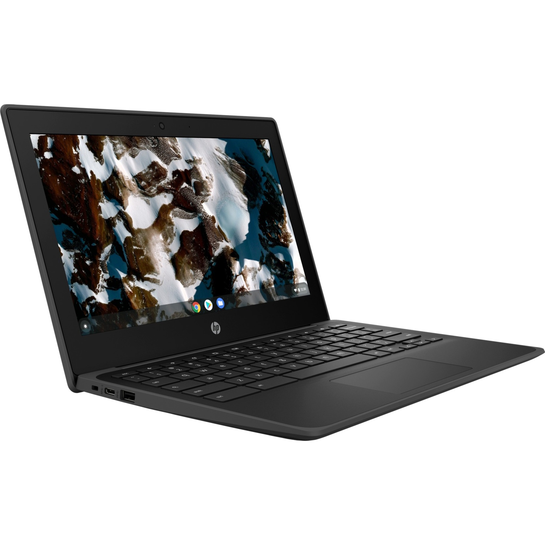 HP Chromebook 11 G9 EE 11.6" Touchscreen Chromebook - Intel Celeron N5100 - 8 GB - 64 GB Flash Memory - Intel Chip - In-plane Switching (IPS) Technology - IEEE 802.11ax Wireless LAN Standard — alternate image1