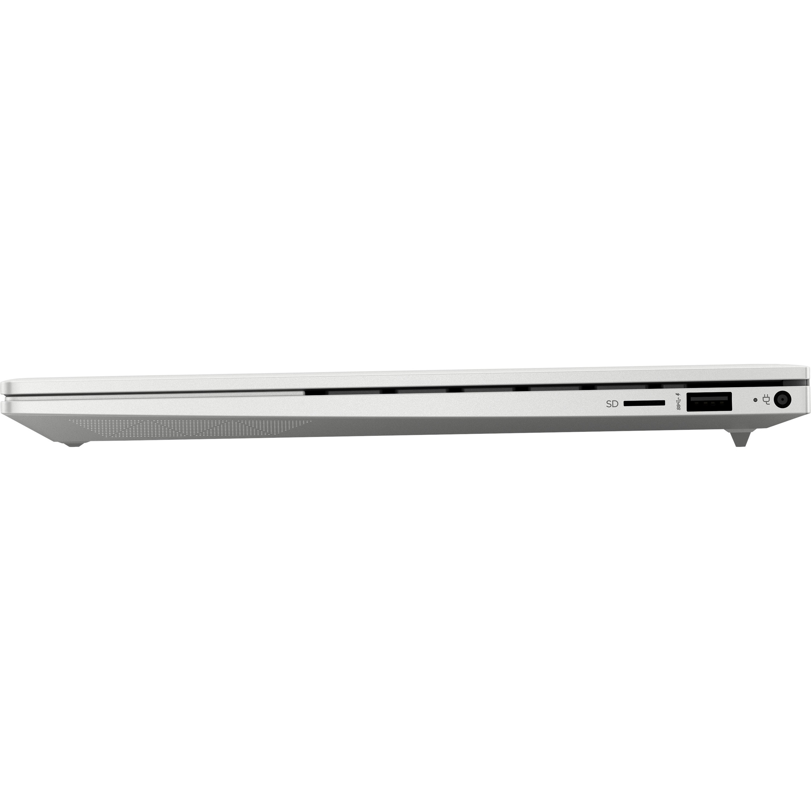 HP Envy 14-eb0000 14-eb0047nr 14" Notebook - WUXGA - Intel Core i7 11th Gen i7-1165G7 - 16 GB - 512 GB SSD - Natural Silver Aluminum - Refurbished - Intel Chip - 1920 x 1200 - Windows 11 Home - Intel Iris Xe Graphics - In-plane Switching (IPS) Technology - Front Camera/Webcam - 19.25 Hours Battery Run Time - IEEE 802.11ax Wireless LAN Standard — left