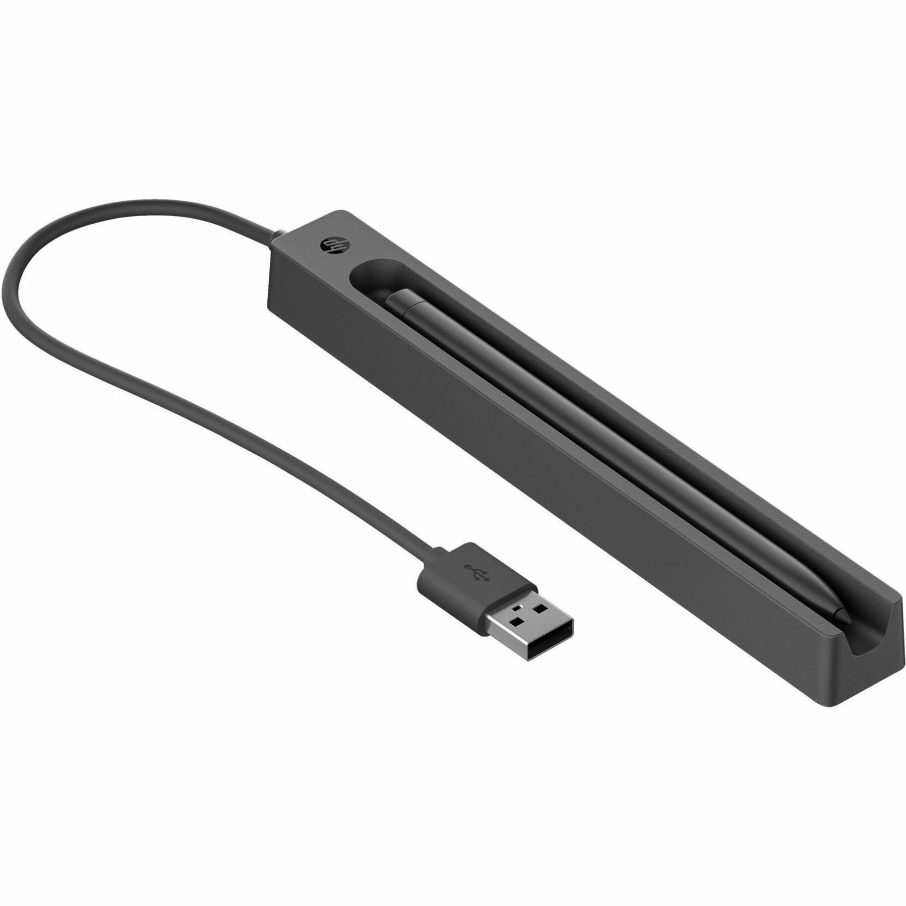 HP Slim Rechargeable Pen Charger - 5.90" Cable - Black — alternate image6