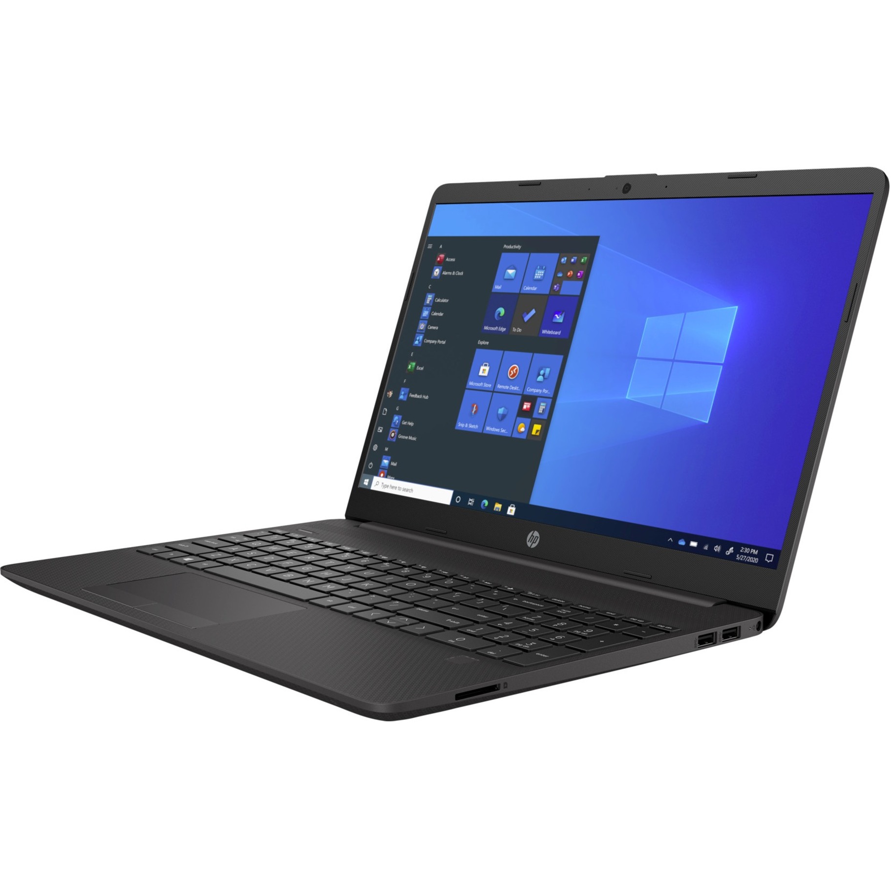 HP 255 G8 15.6" Notebook - AMD Athlon Silver - 4 GB - 128 GB SSD - Dark Ash Silver - In-plane Switching (IPS) Technology - Front Camera/Webcam - 7.75 Hours Battery Run Time - IEEE 802.11ax Wireless LAN Standard