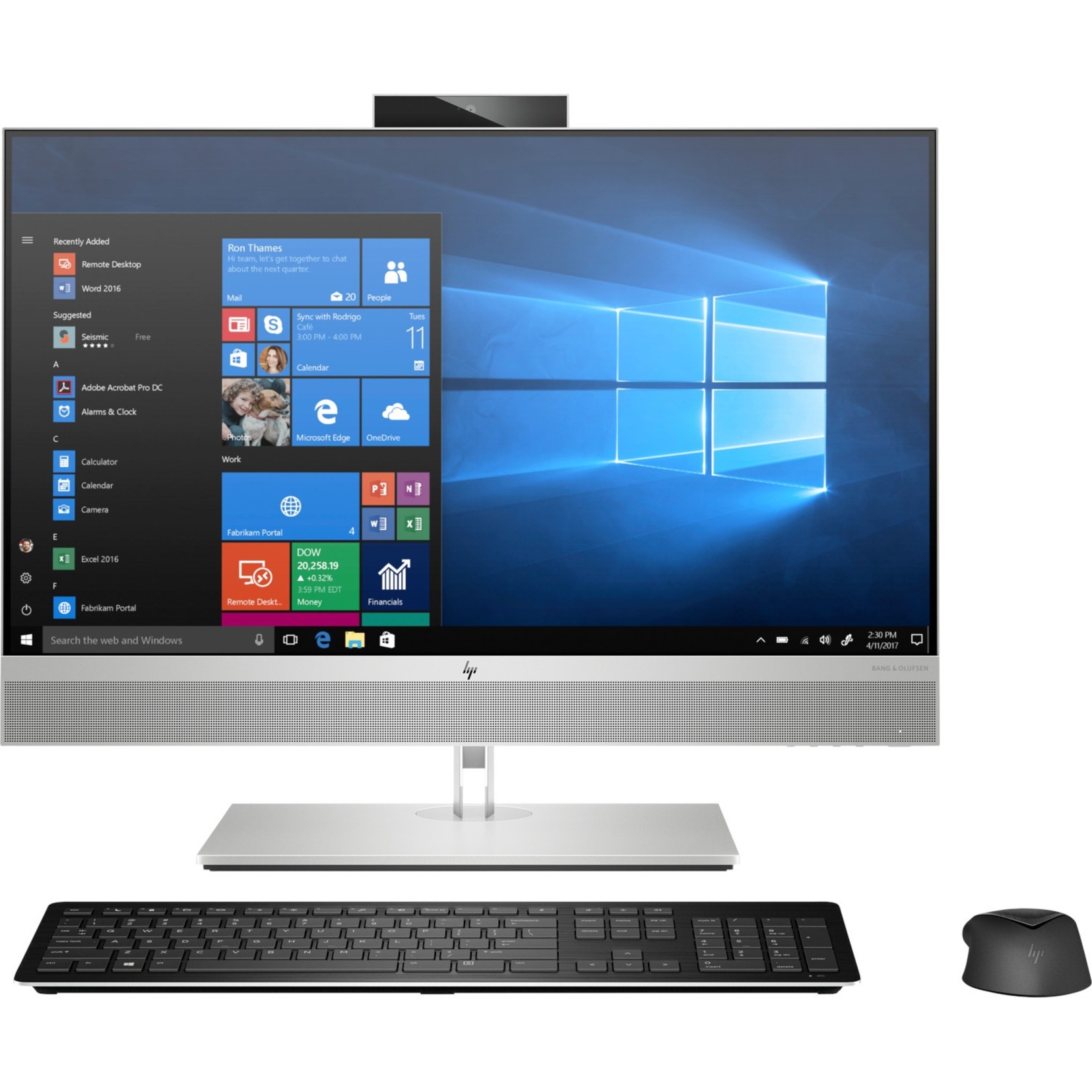 HP EliteOne 800 G6 All-in-One Computer — front