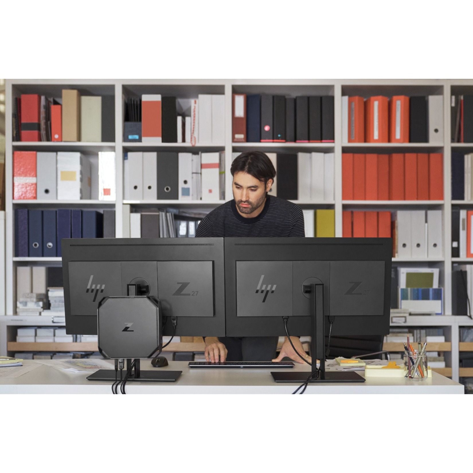HP Z2 Mini G5 Workstation - 1 Core i7 10th Gen i7-10700K - 32 GB - 512 GB SSD - Serial ATA/600 Controller - 0, 1 RAID Levels - Gigabit Ethernet — alternate image10