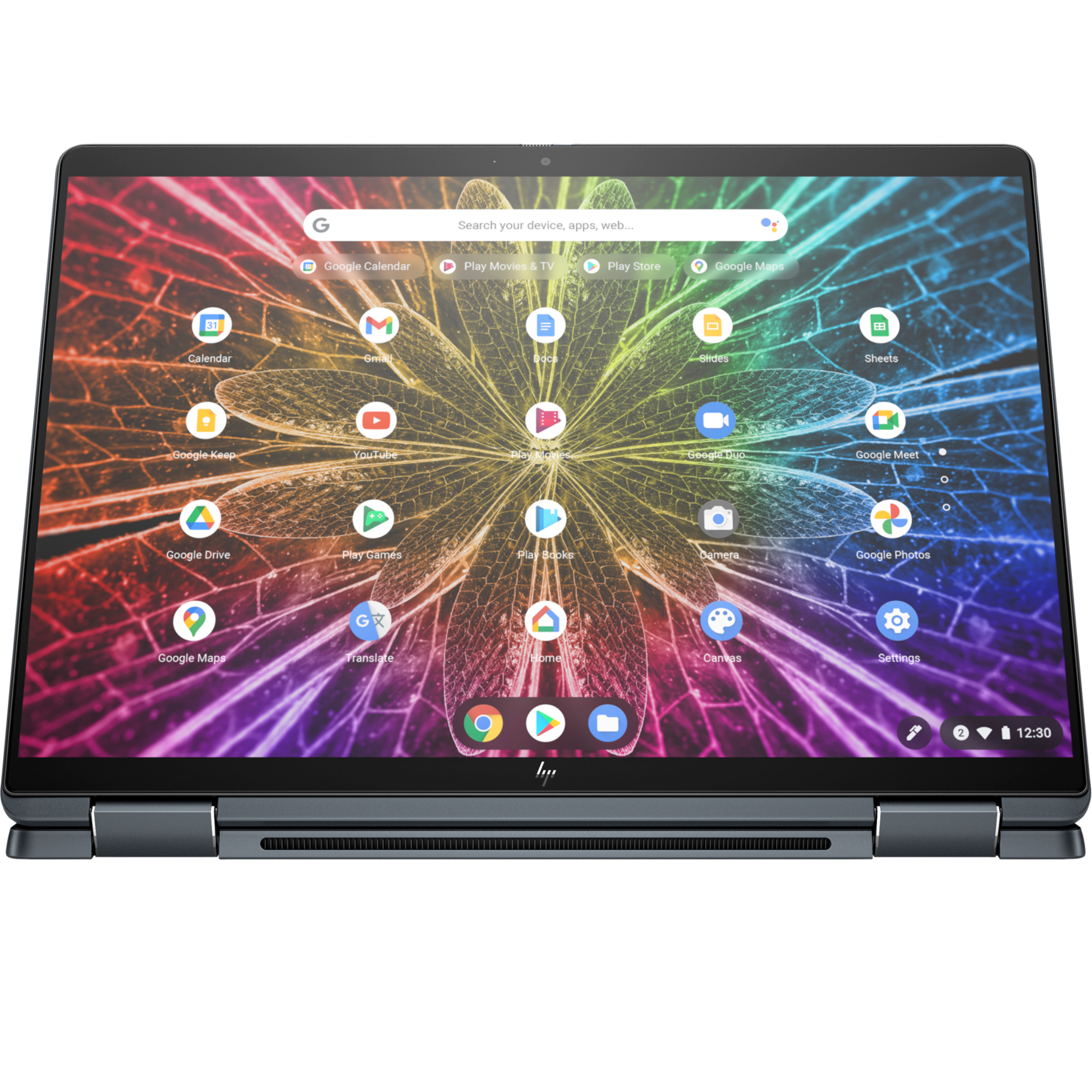 HP Elite Dragonfly 13.5" Convertible 2 in 1 Notebook - WUXGA+ - Intel Core i7 12th Gen i7-1265U - vPro Technology - Intel Evo Platform - 16 GB - 256 GB SSD - Bilingual Keyboard - Smart Buy - Intel Chip - 1920 x 1280 - ChromeOS - Intel Iris Xe Graphics - In-plane Switching (IPS) Technology, Sure View - Front Camera/Webcam - IEEE 802.11ax Wireless LAN Standard