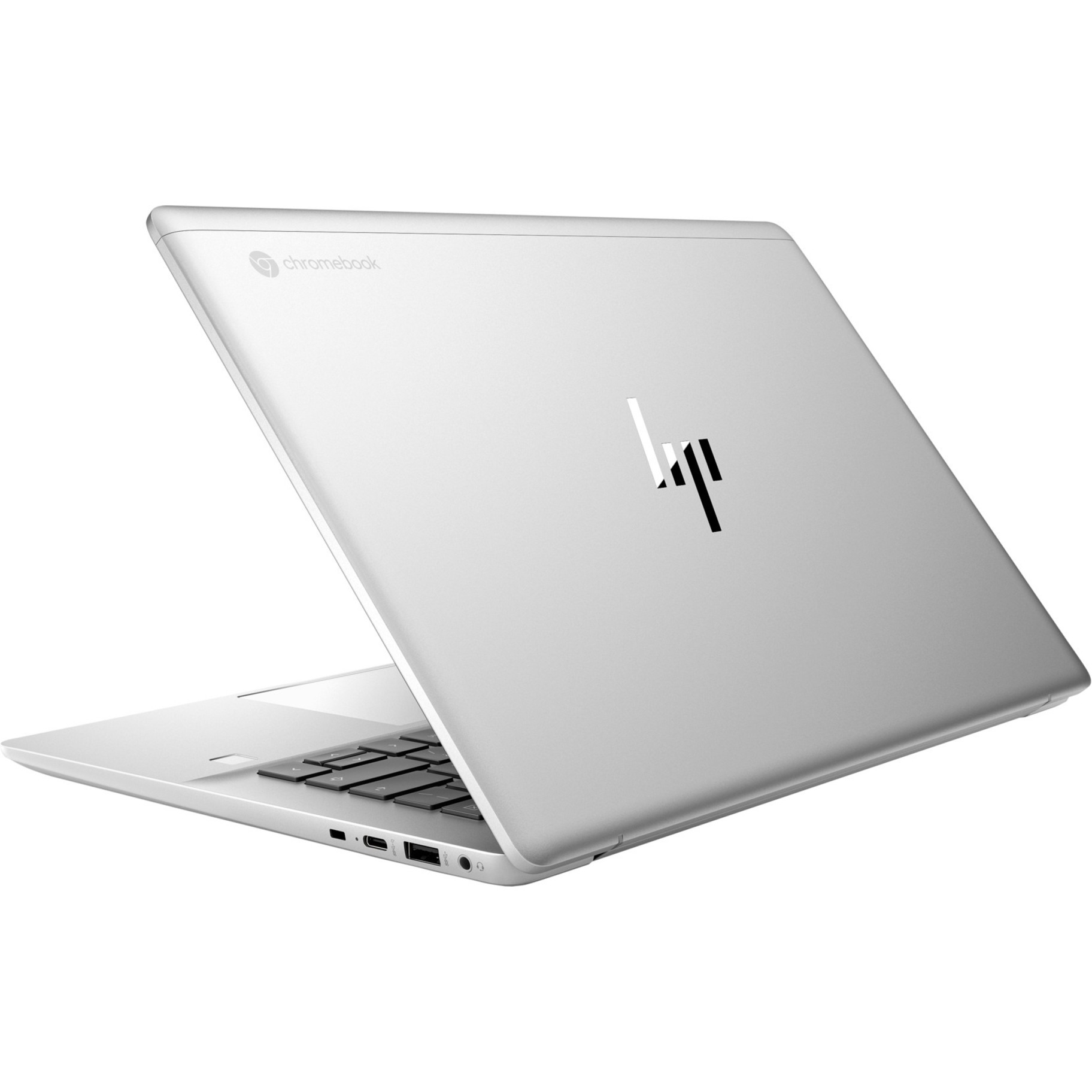 HP Chromebook 14" Chromebook - Full HD - Intel Core i5 12th Gen i5-1245U - vPro Technology - 8 GB - 256 GB SSD - English Keyboard - Smart Buy - 1920 x 1080 - ChromeOS - Intel Iris X Graphics - In-plane Switching (IPS) Technology - Front Camera/Webcam - IEEE 802.11ax Wireless LAN Standard — rear