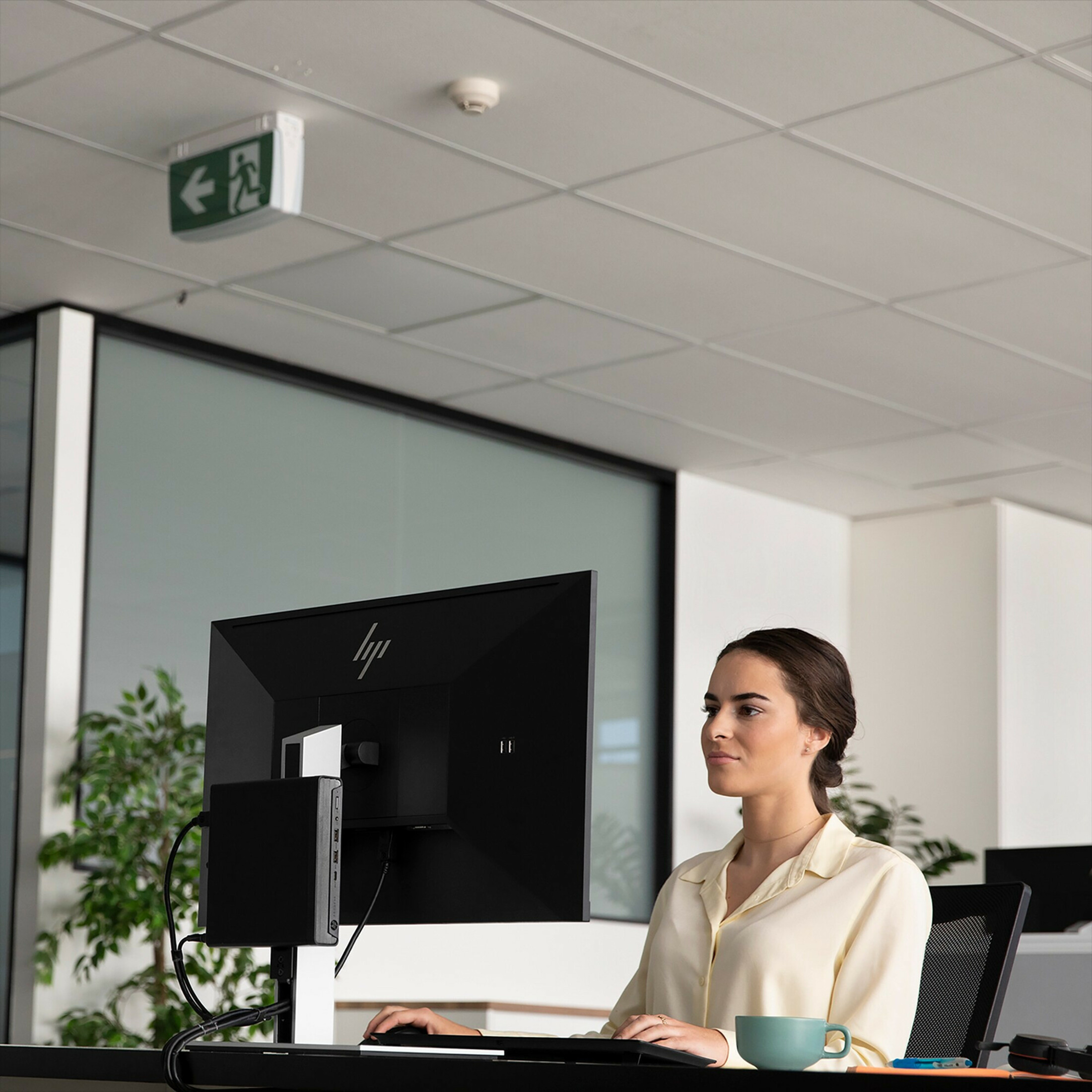 HP Business Desktop ProDesk 405 G8 Desktop Computer — life style