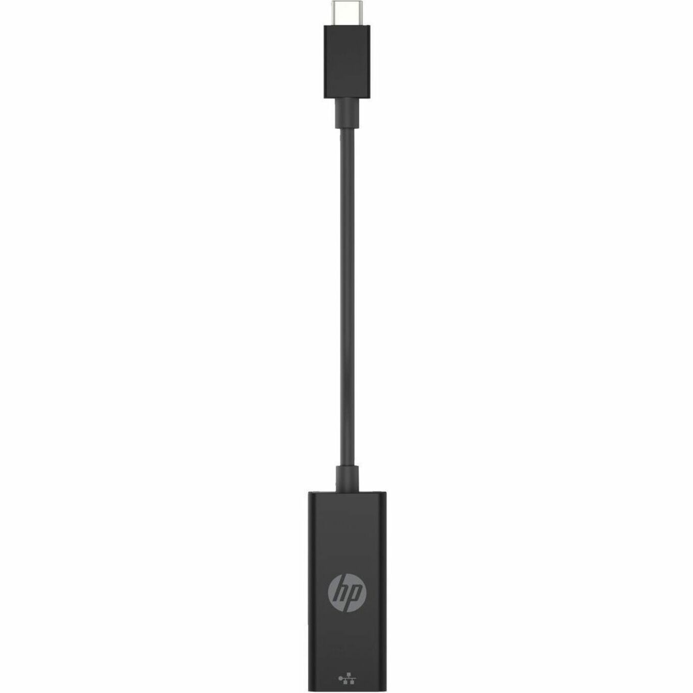 HP USB-C to RJ45 Adapter G2 - USB Type C - 1 Gbit/s Data Transfer Rate - 1 Port(s) - 1 - Twisted Pair - 10/100/1000Base-T - Portable - Black — alternate image2