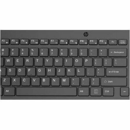 HP 150 Wired Mouse and Keyboard - USB Type A Plunger Cable Keyboard - Black - USB Type A Cable Mouse - Optical - 1600 dpi - Black - Compatible with PC, Mac — alternate image4