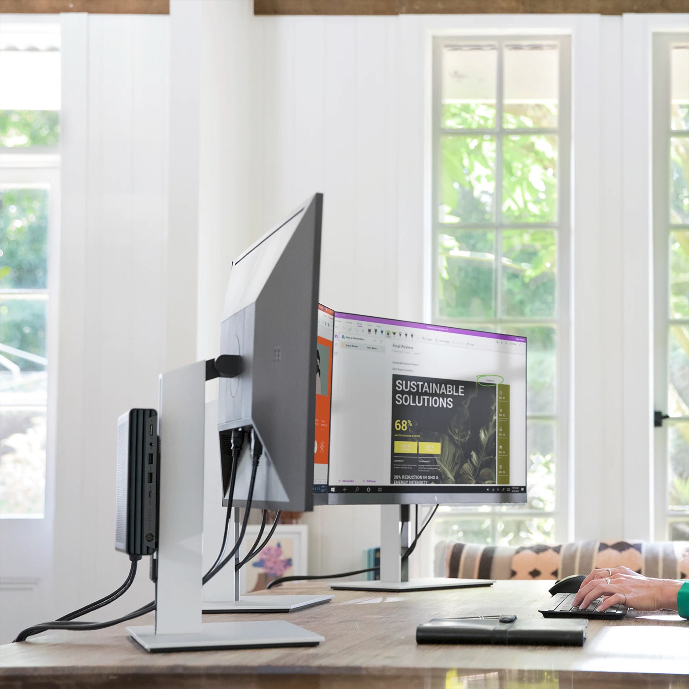 HP EliteDesk 805 G8 Desktop Computer — alternate image1