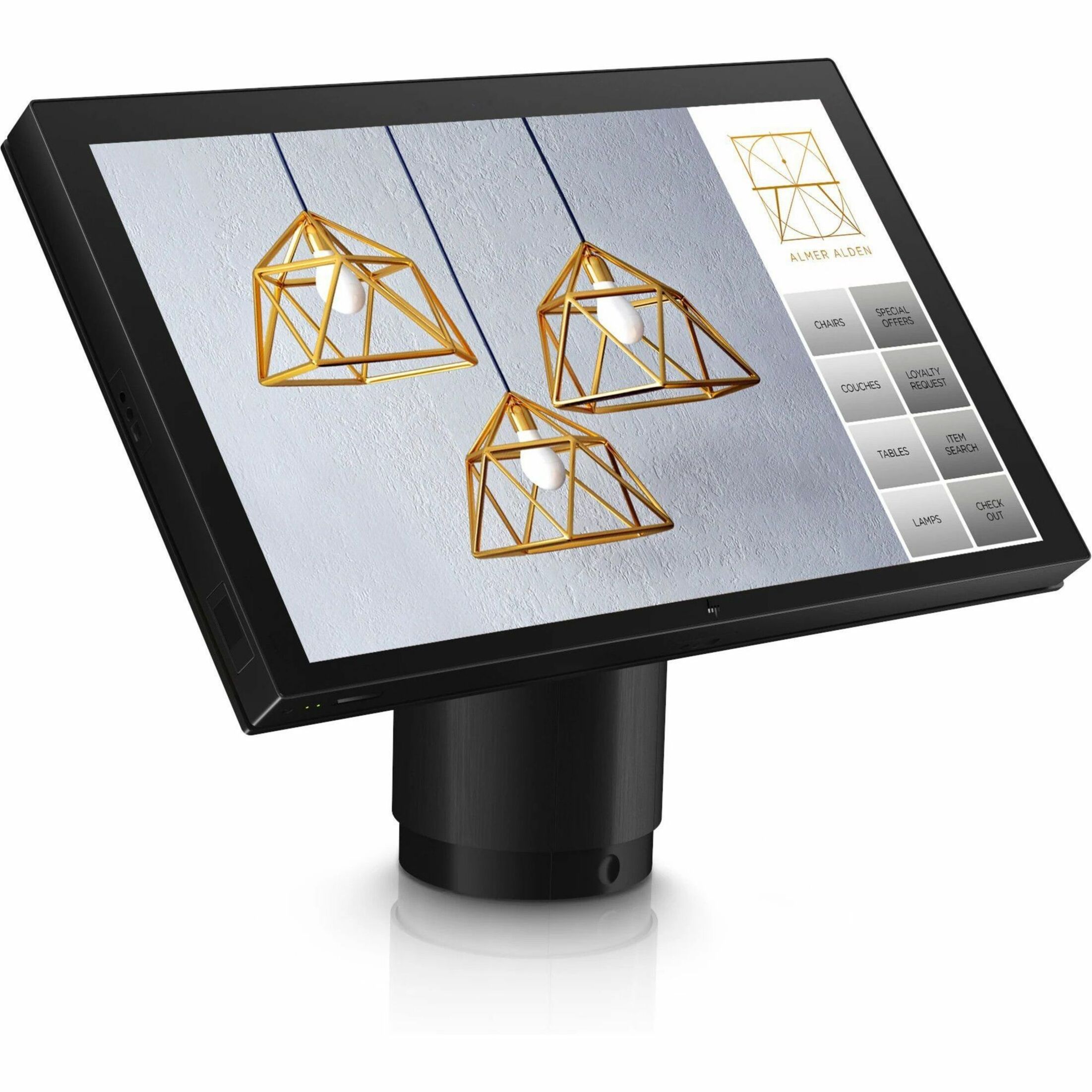 HP Engage One Pro POS Terminal - Core i3 i3-10100E 3.80 GHz - 8 GB DDR4 SDRAM - 256 GB SSD PCIe NVMe - Windows 10 IoT x64 — alternate image2