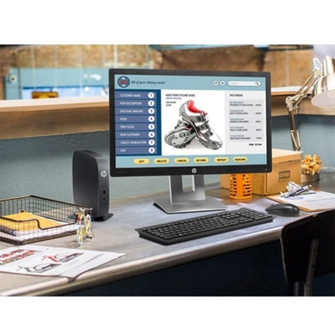 HP t540 Thin Client Ryzen R1305G Dual-core (2 Core) 1.50 GHz - TAA Compliant - DDR4 SDRAM - 128 GB Flash - Gigabit Ethernet - DisplayPort - Network (RJ-45) - 6 Total USB Port(s) - 2 USB 2.0 Port(s) - USB Type-C - 45 W — alternate image11