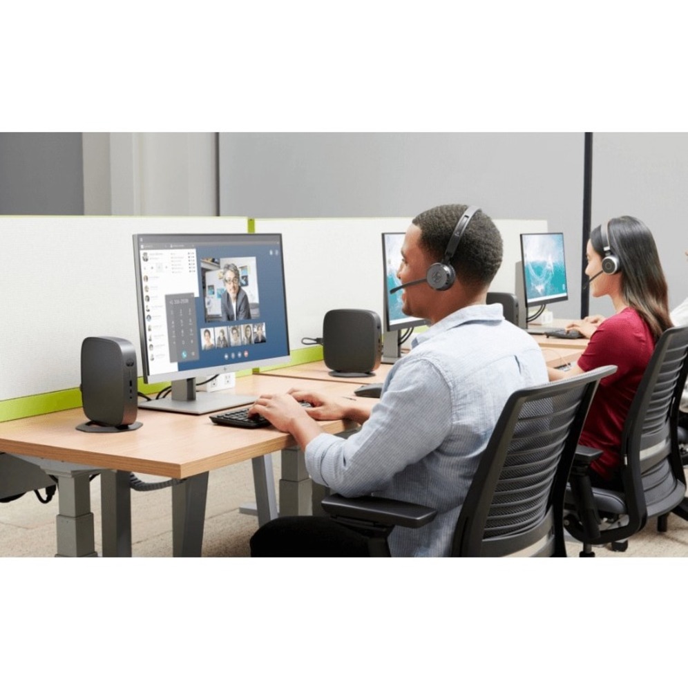 HP t540 Thin Client Ryzen R1305G Dual-core (2 Core) 1.50 GHz - TAA Compliant - DDR4 SDRAM - 128 GB Flash - Gigabit Ethernet - DisplayPort - Network (RJ-45) - 6 Total USB Port(s) - 2 USB 2.0 Port(s) - USB Type-C - 45 W — alternate image10